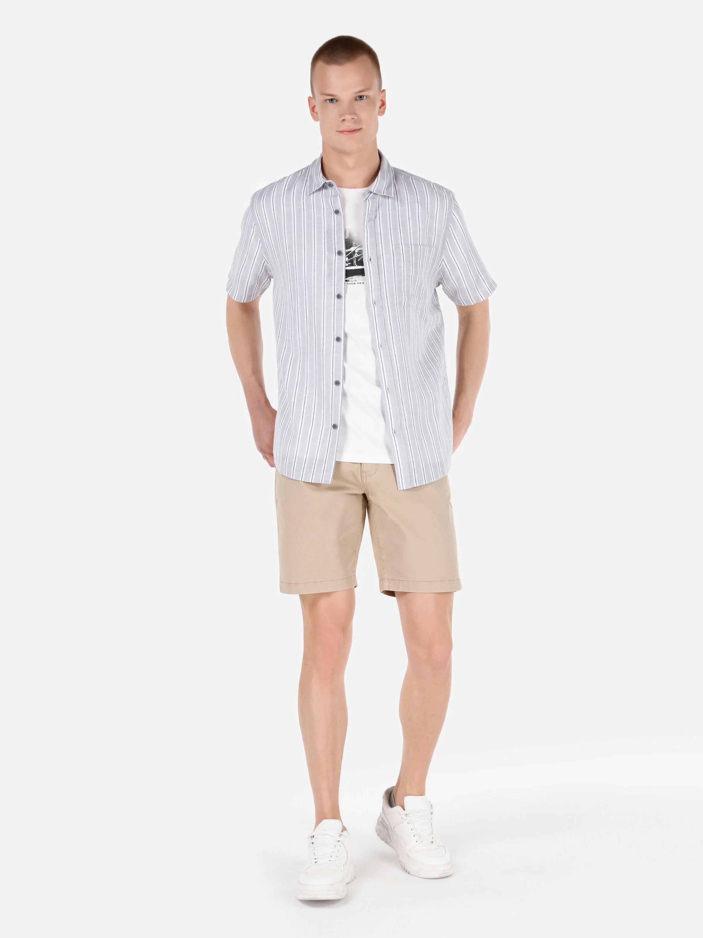 DOKUMA ALT ERKEK ŞORT Regular Fit