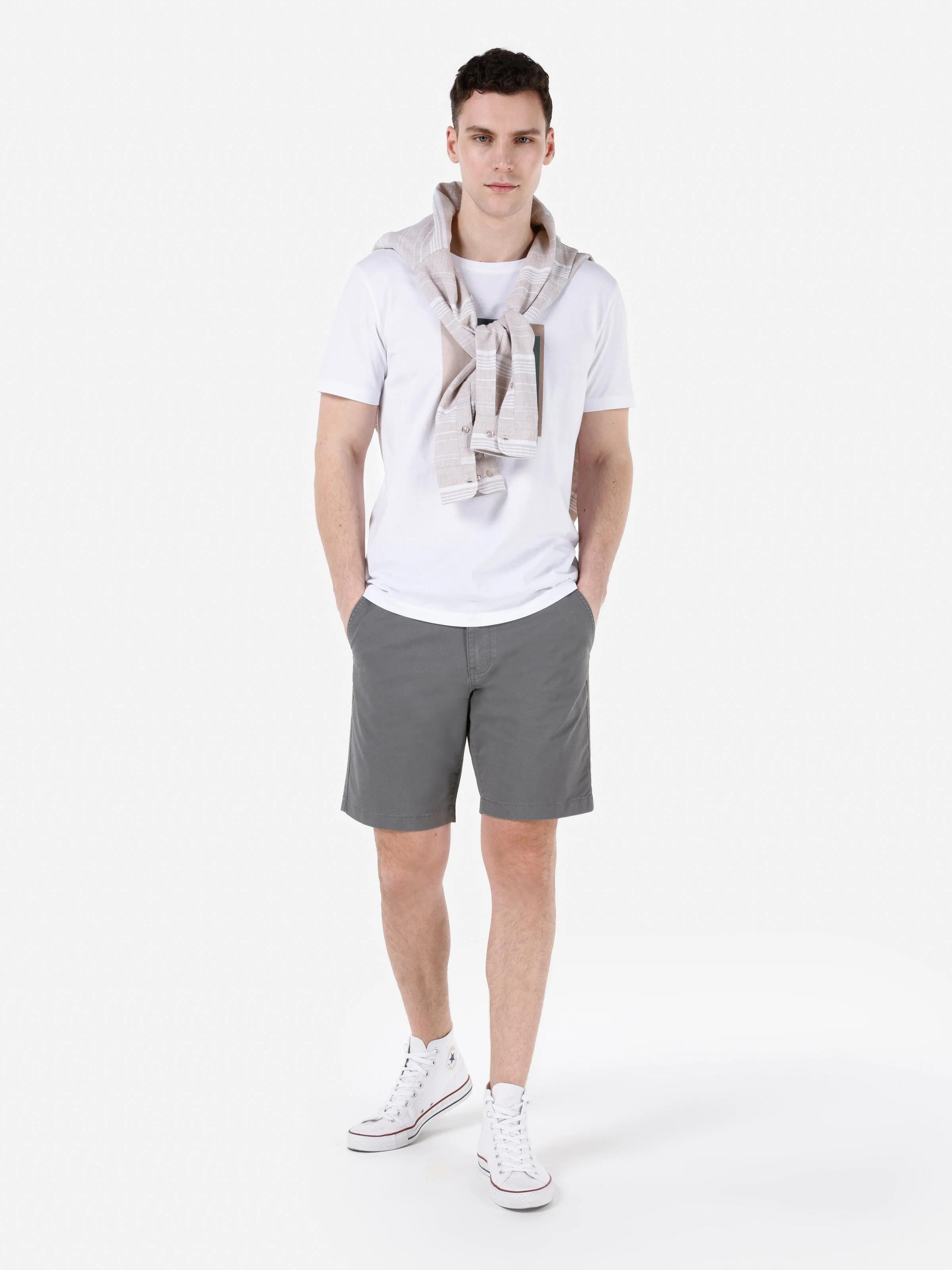 DOKUMA ALT ERKEK ŞORT Regular Fit