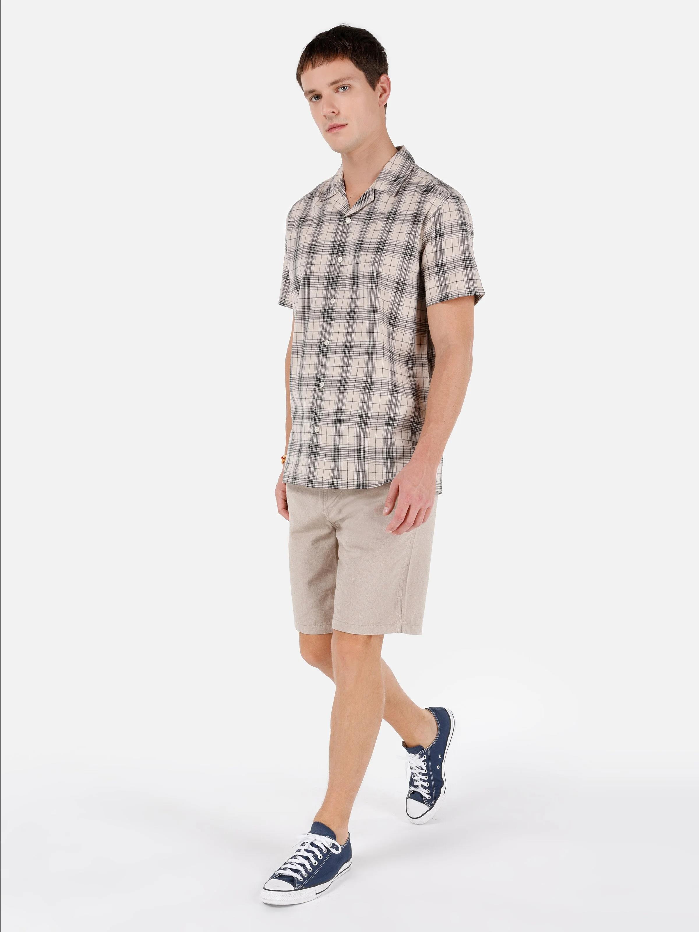 DOKUMA ALT ERKEK ŞORT Regular Fit