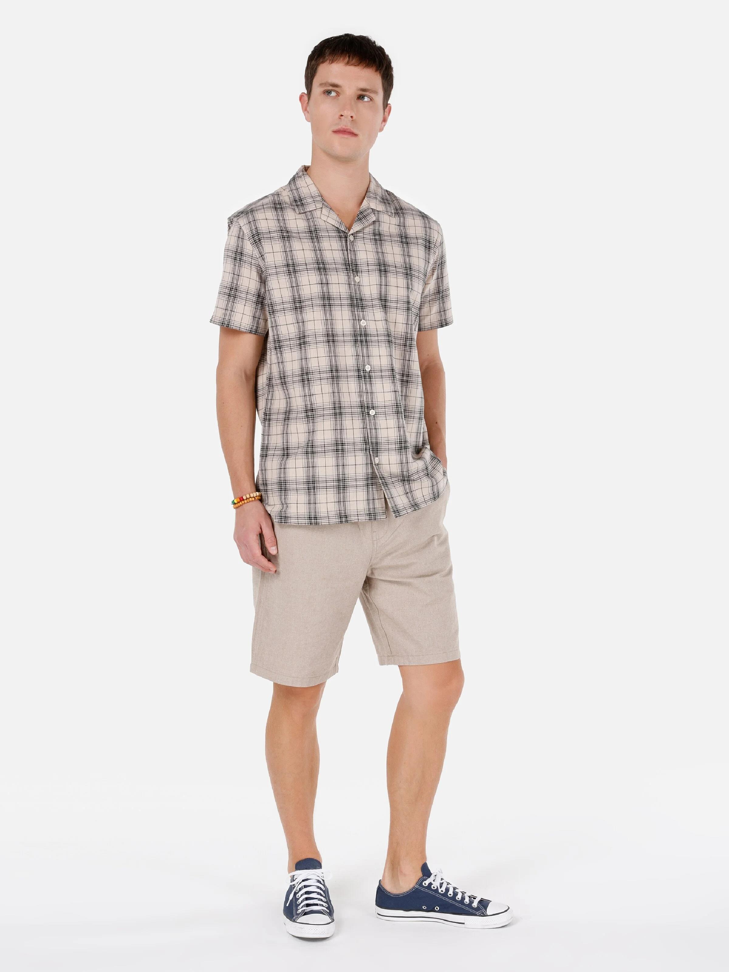 DOKUMA ALT ERKEK ŞORT Regular Fit