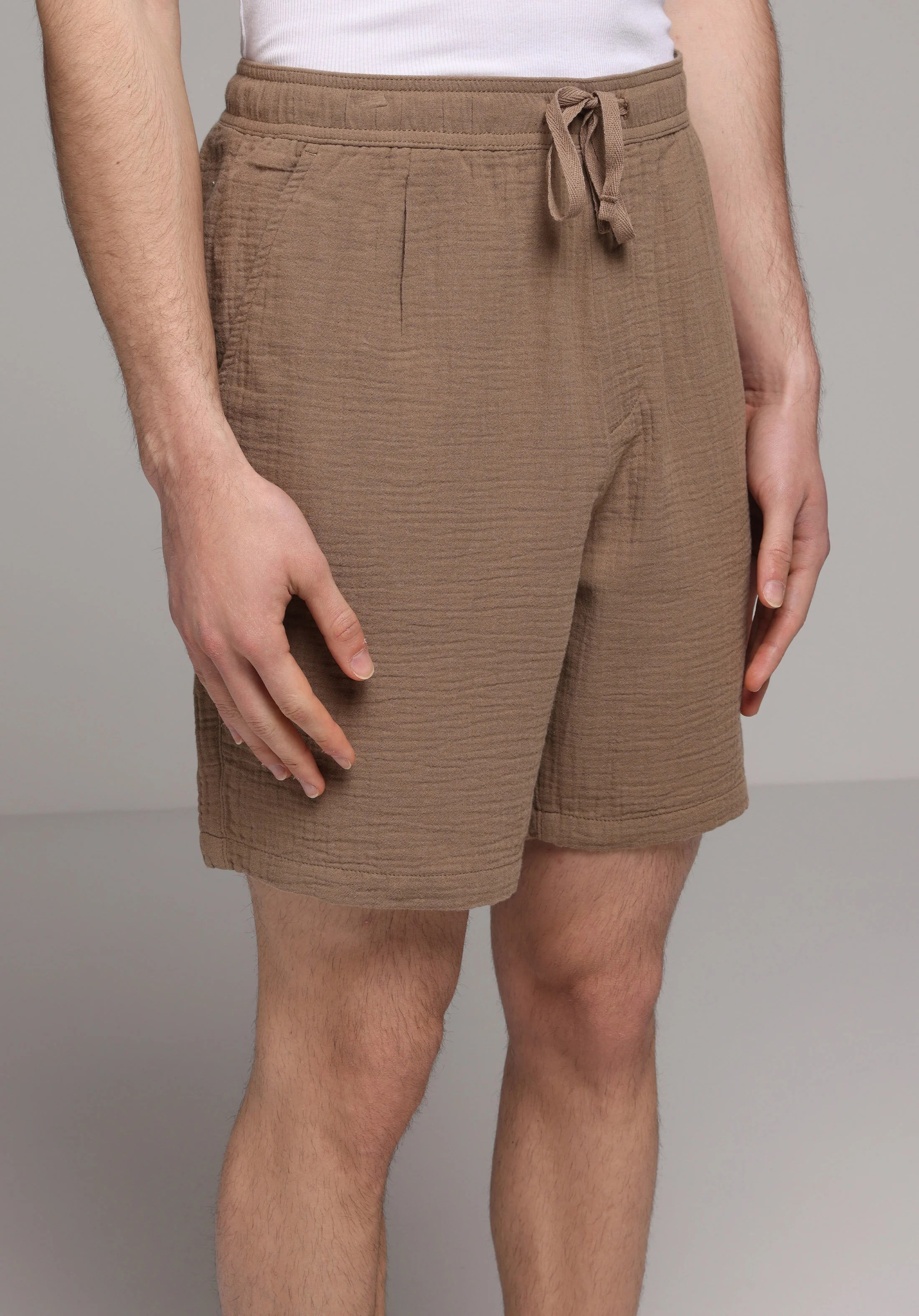 DOKUMA ALT ERKEK ŞORT Relaxed fit