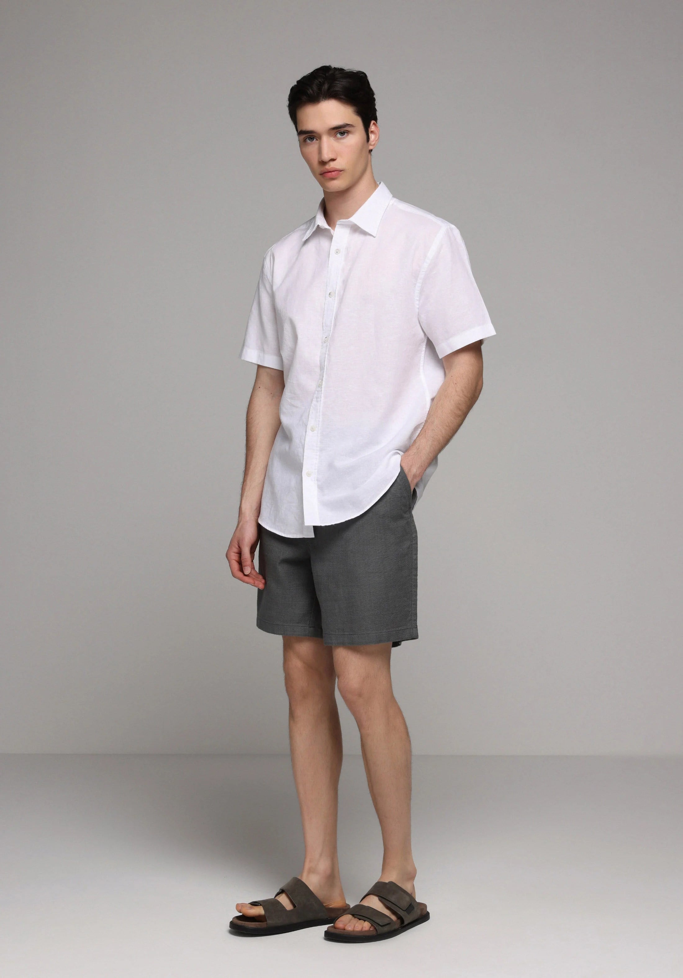 DOKUMA ALT ERKEK ŞORT Relaxed fit