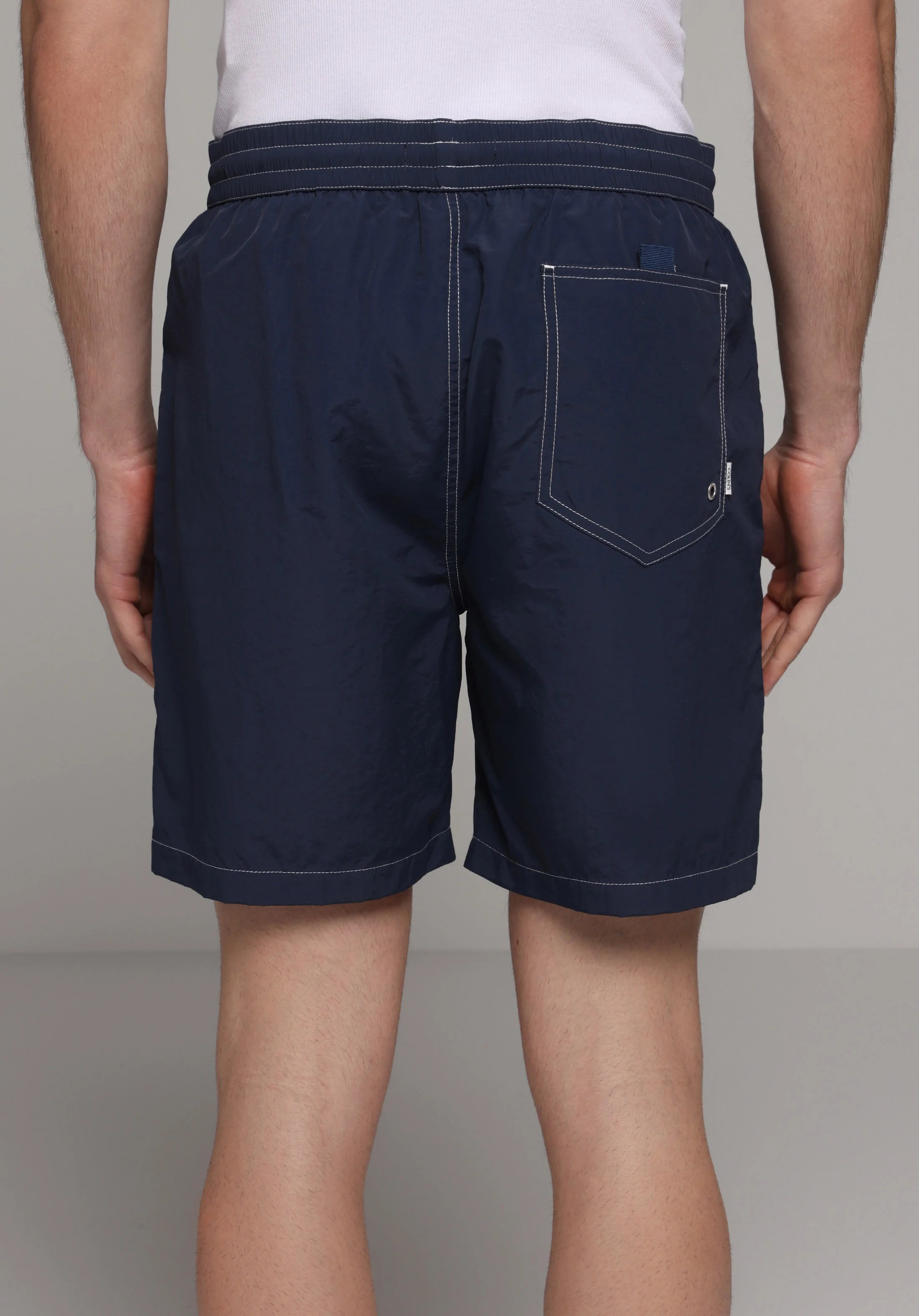 DOKUMA ALT ERKEK YÜZME ŞORT Slim Fit