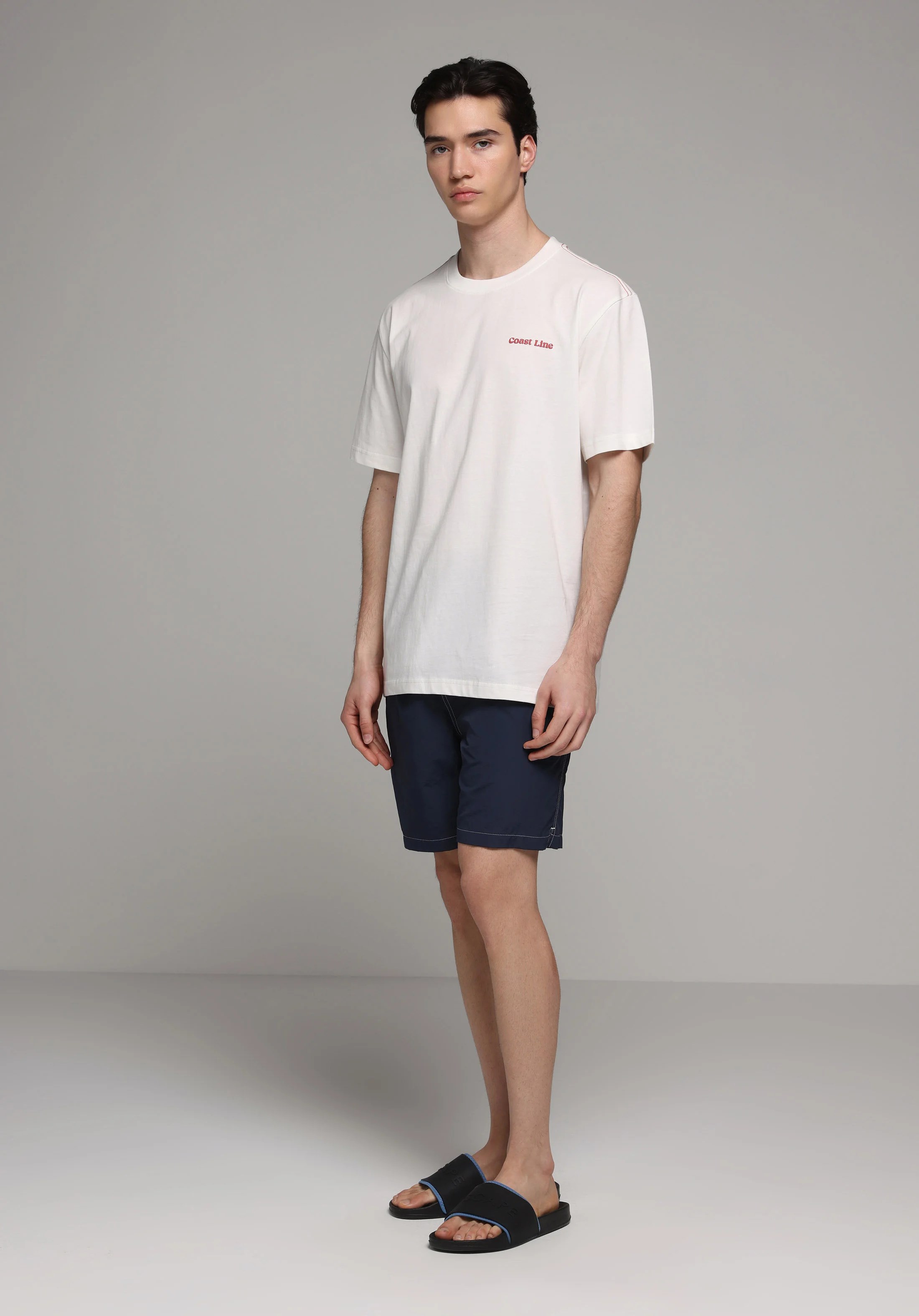 DOKUMA ALT ERKEK YÜZME ŞORT Slim Fit