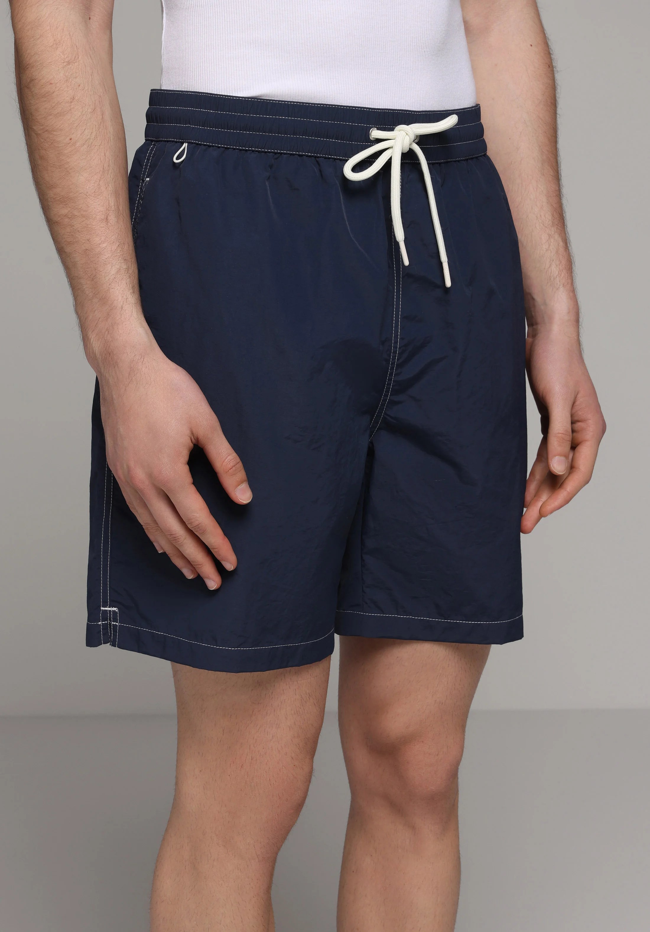 DOKUMA ALT ERKEK YÜZME ŞORT Slim Fit