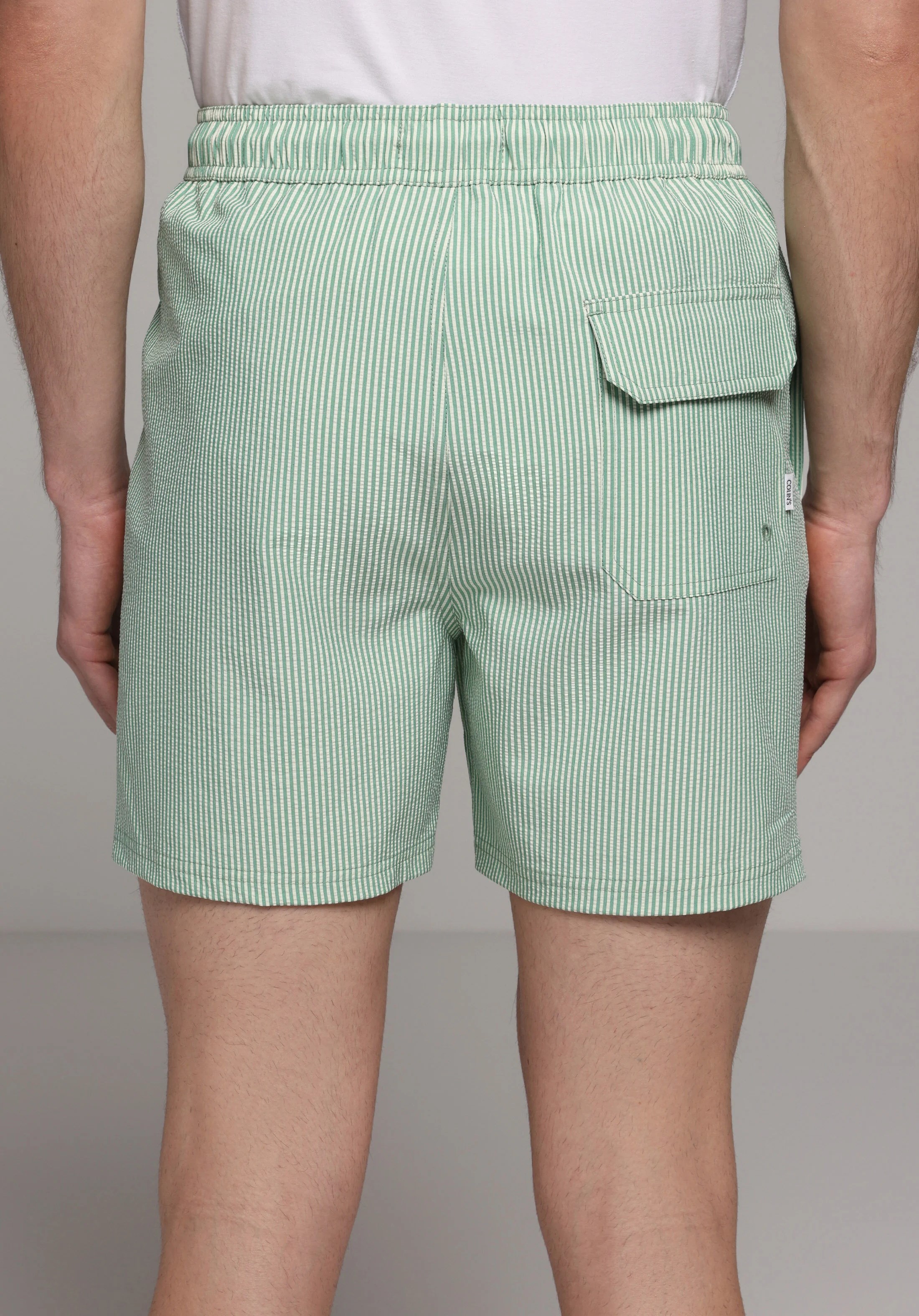 DOKUMA ALT ERKEK YÜZME ŞORT Slim Fit