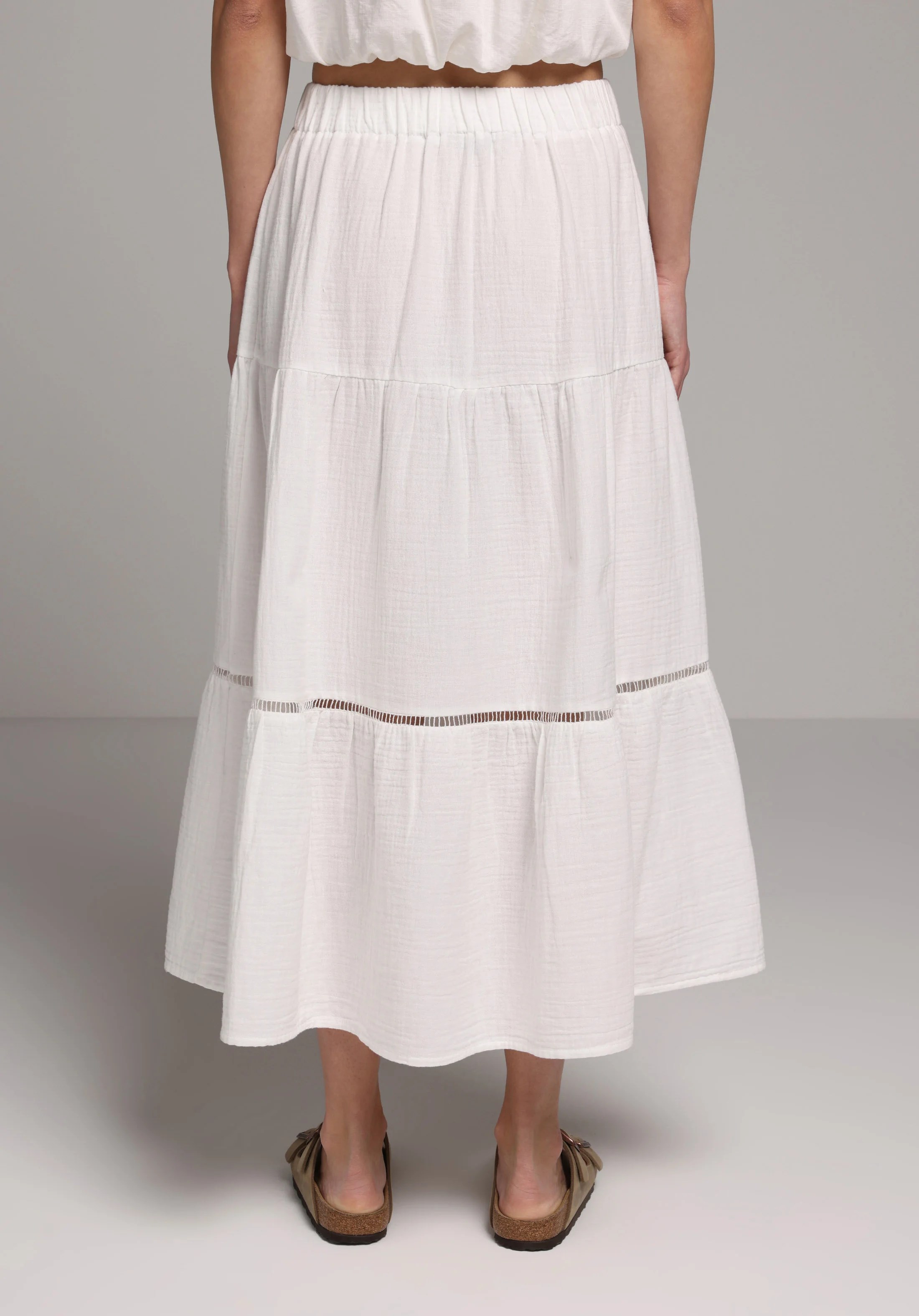 DOKUMA ALT KADIN ETEK Maxi Length
