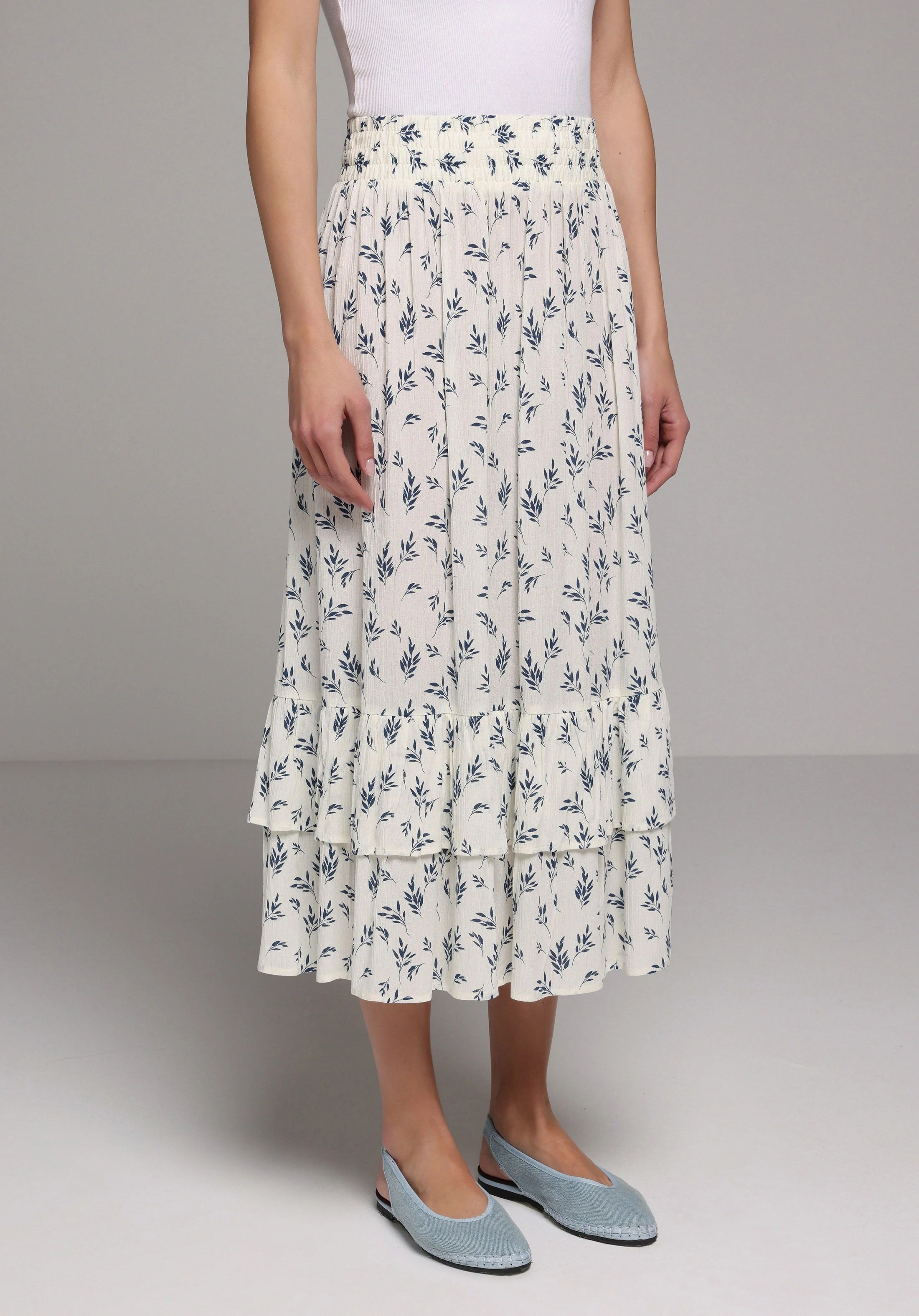 DOKUMA ALT KADIN ETEK Maxi Length