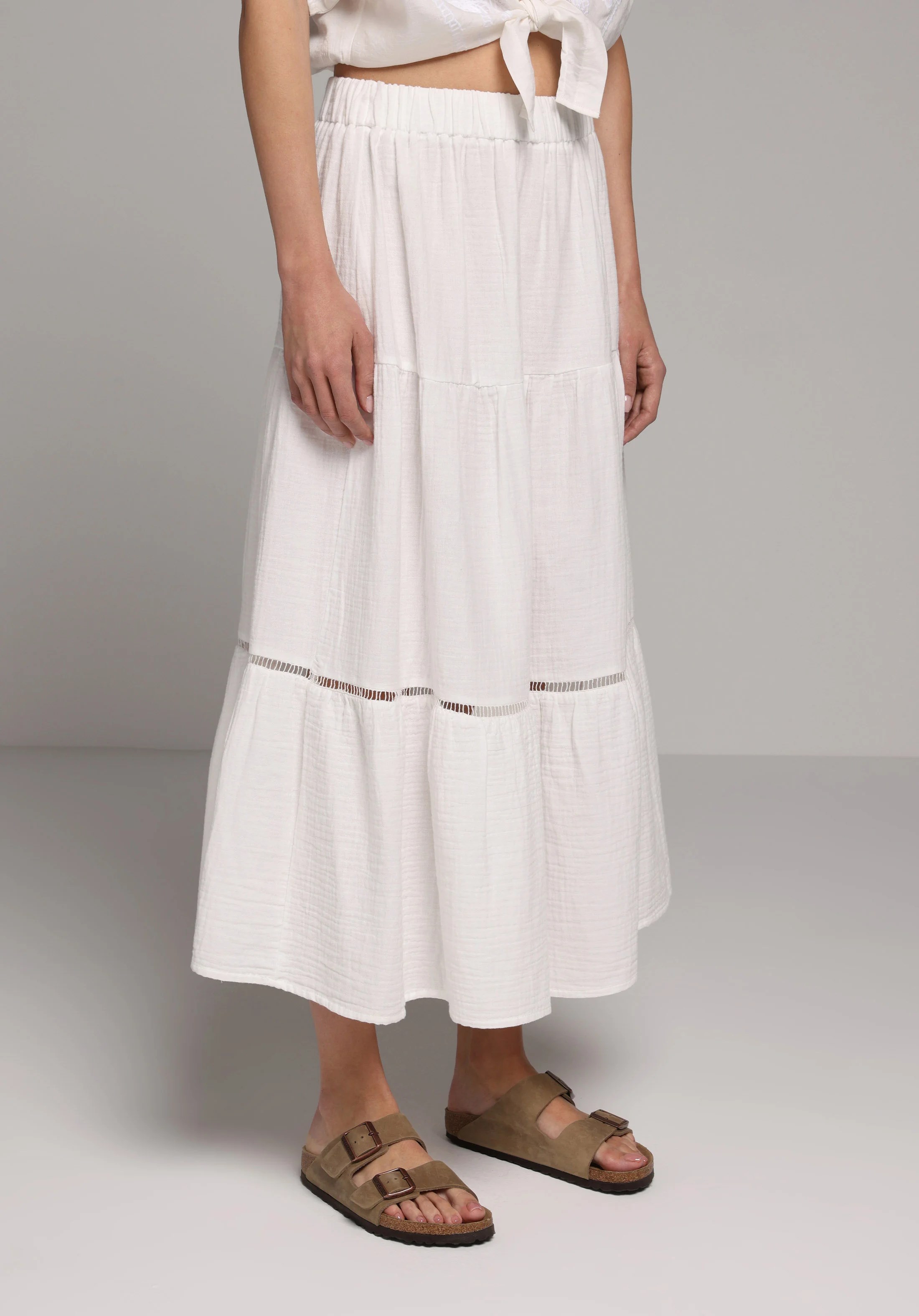 DOKUMA ALT KADIN ETEK Maxi Length