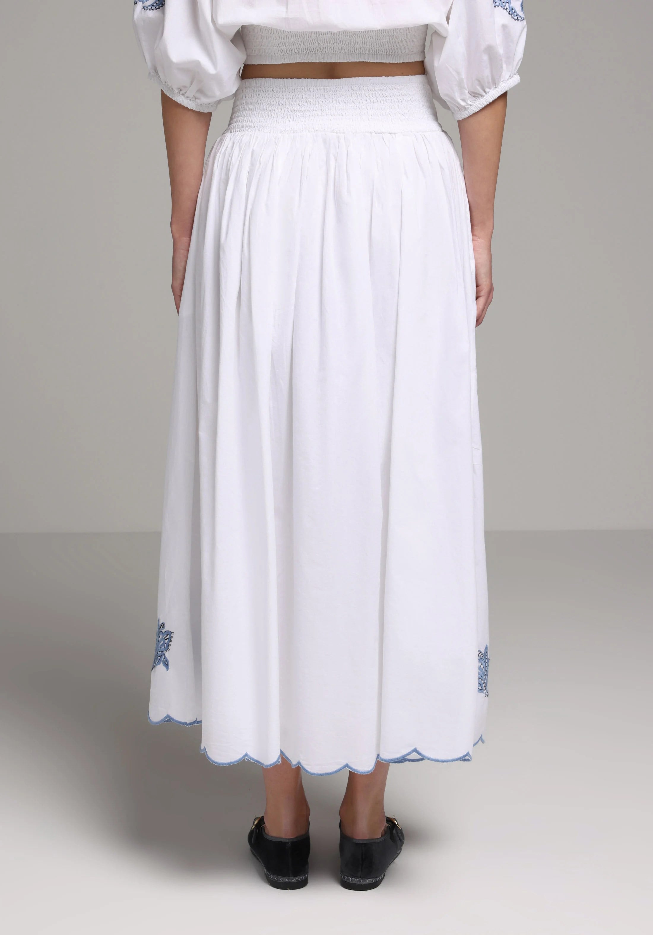 DOKUMA ALT KADIN ETEK Maxi Length
