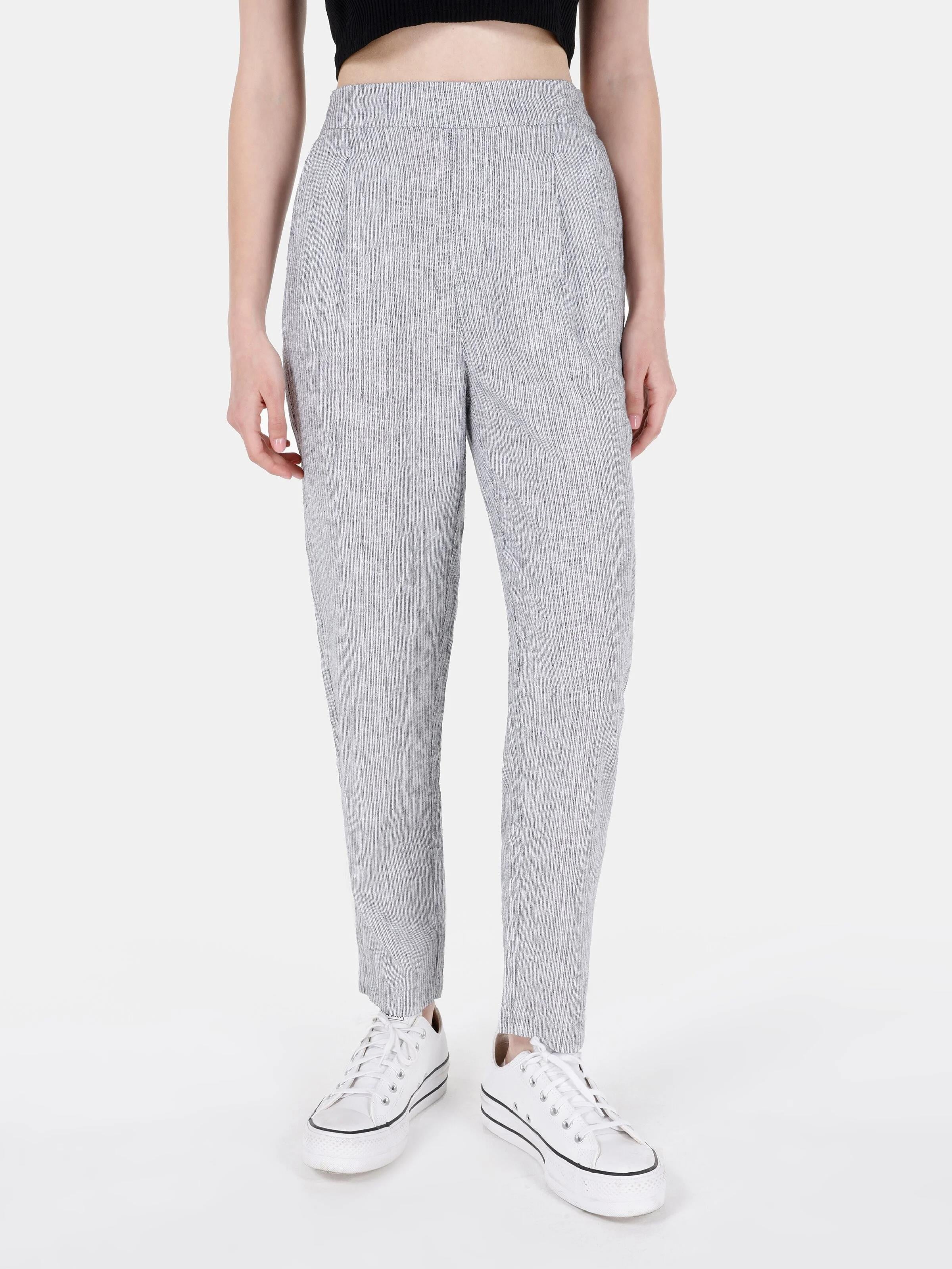 DOKUMA ALT KADIN PANTOLON Regular Fit