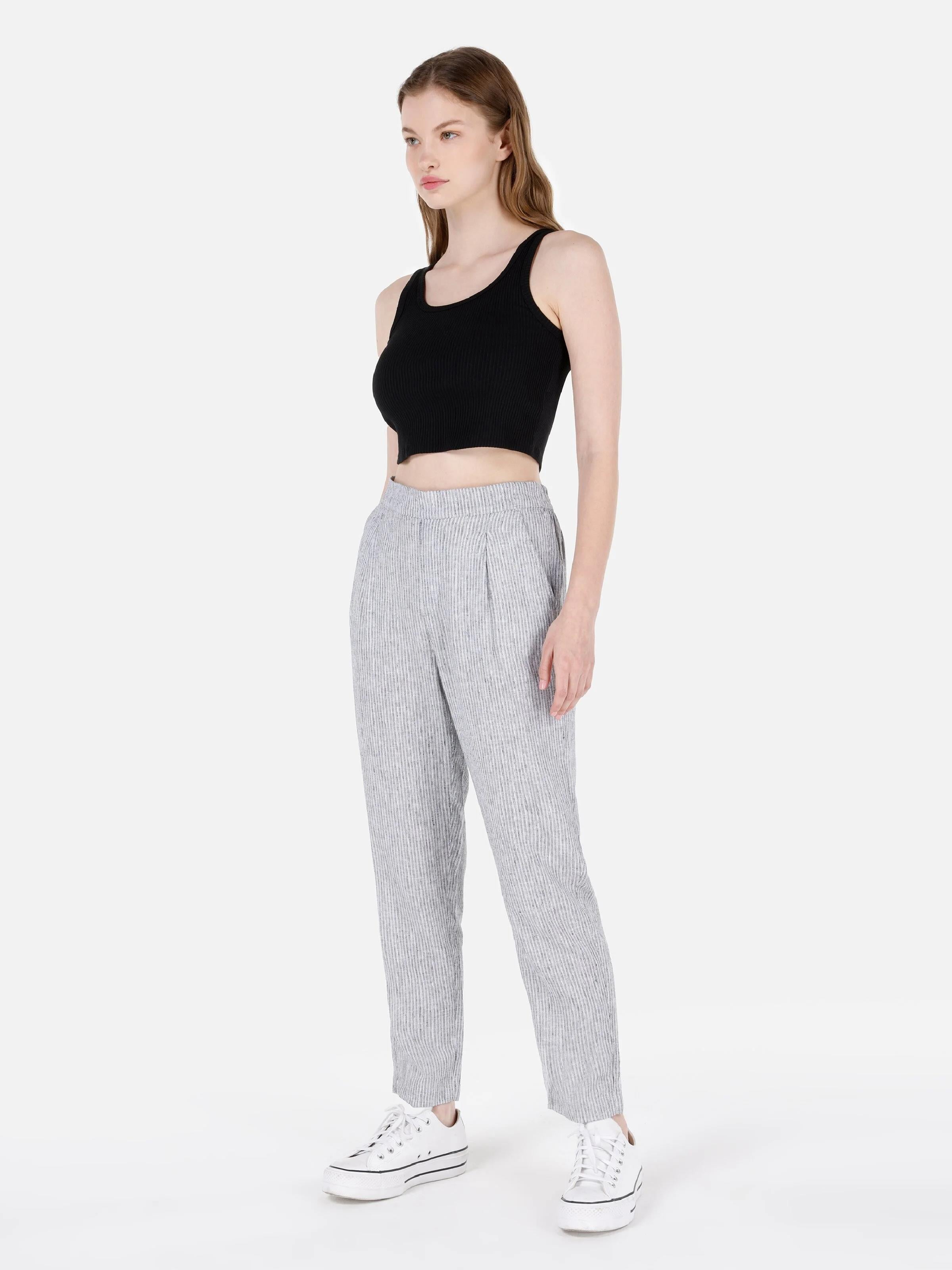 DOKUMA ALT KADIN PANTOLON Regular Fit