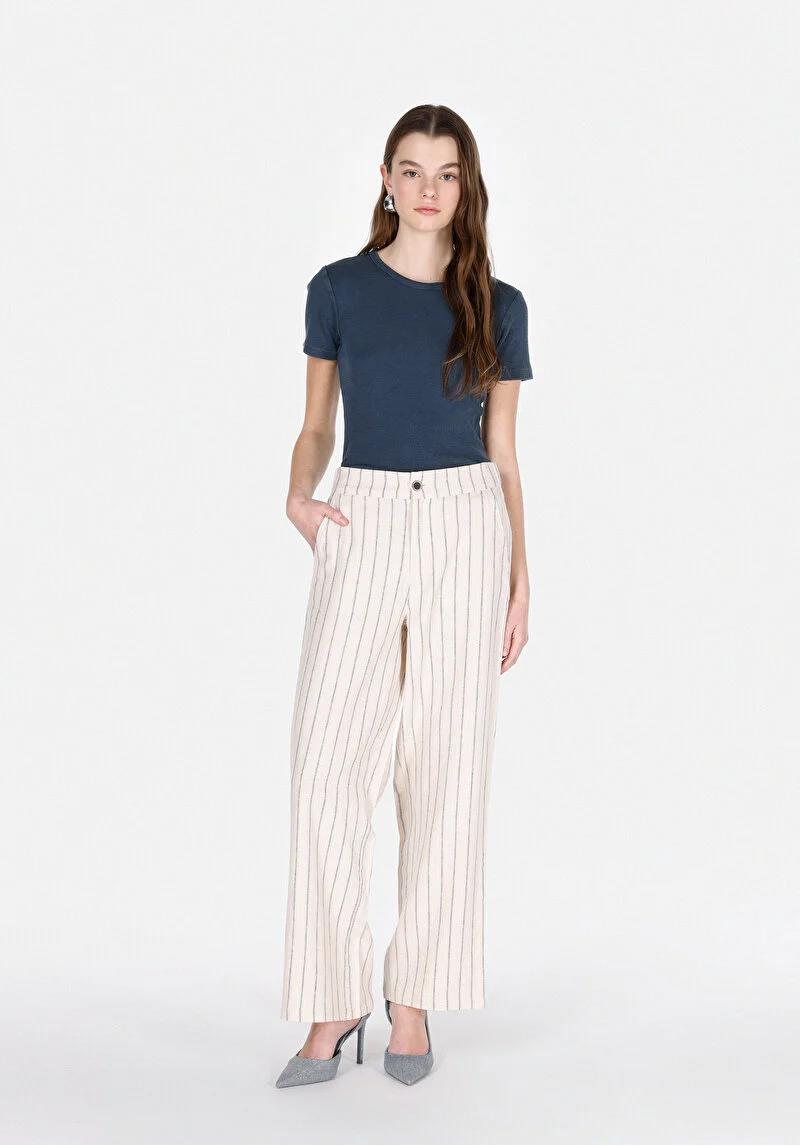 DOKUMA ALT KADIN PANTOLON Regular Fit