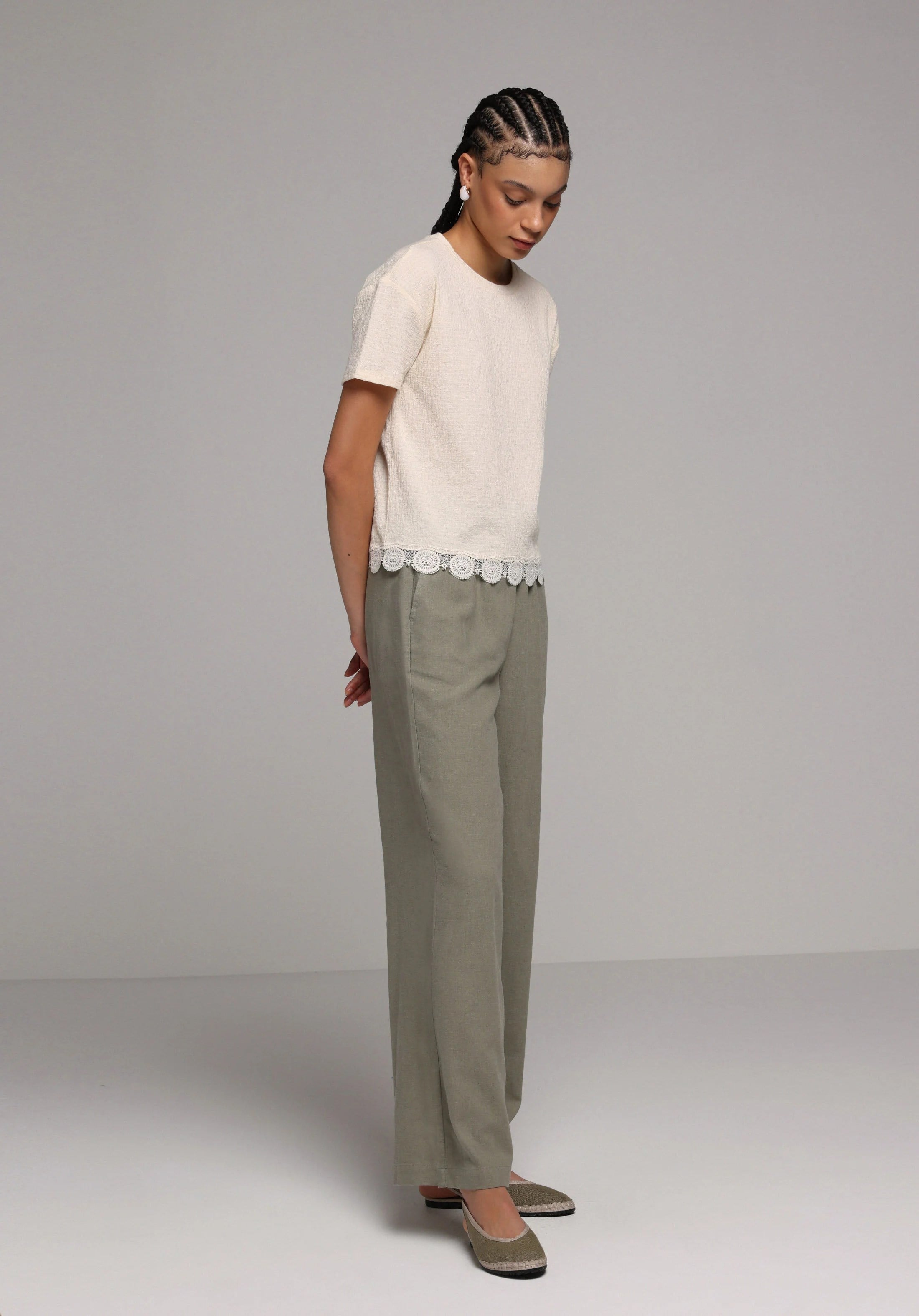 DOKUMA ALT KADIN PANTOLON Regular Fit