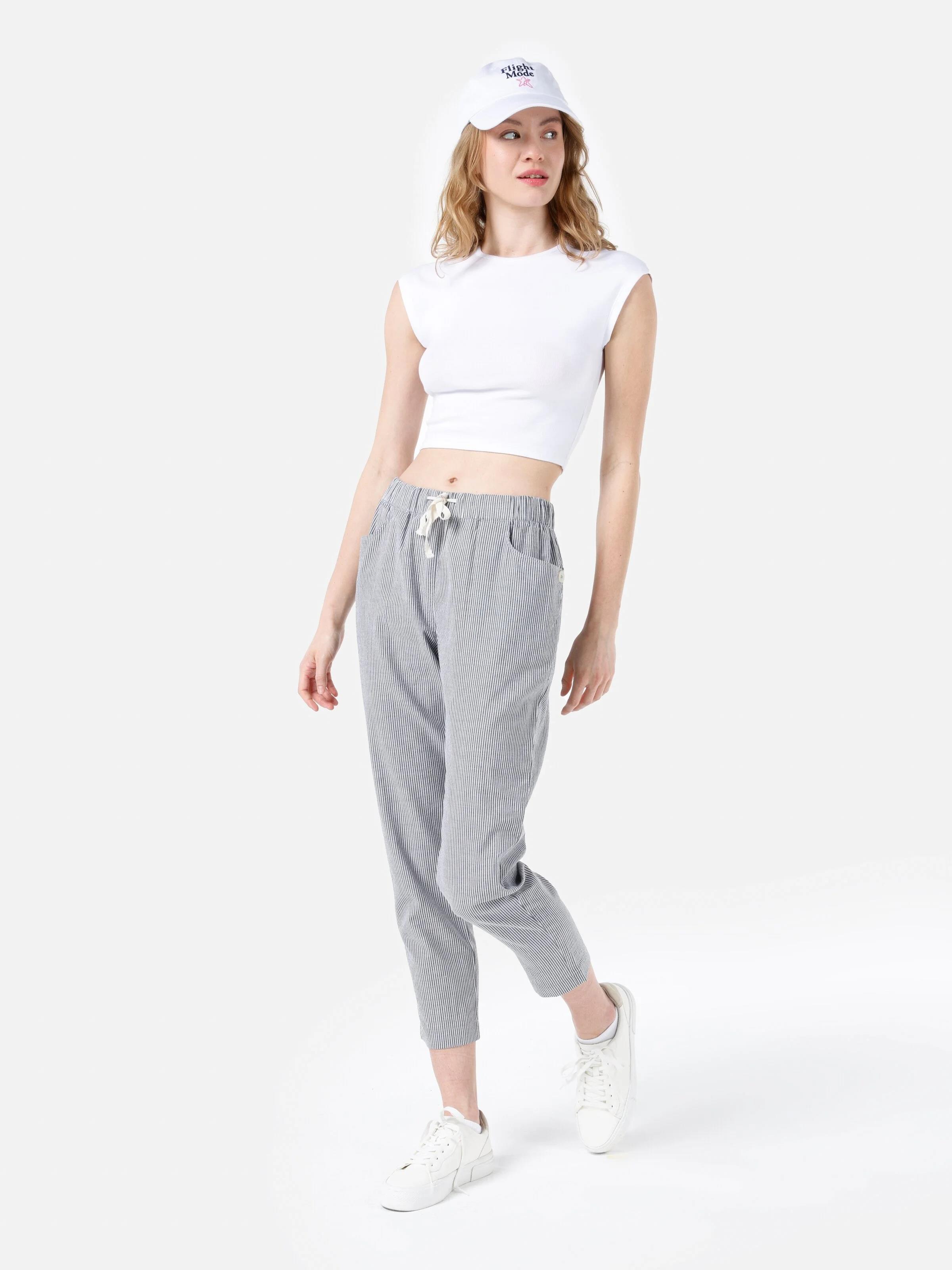 DOKUMA ALT KADIN PANTOLON Regular Fit