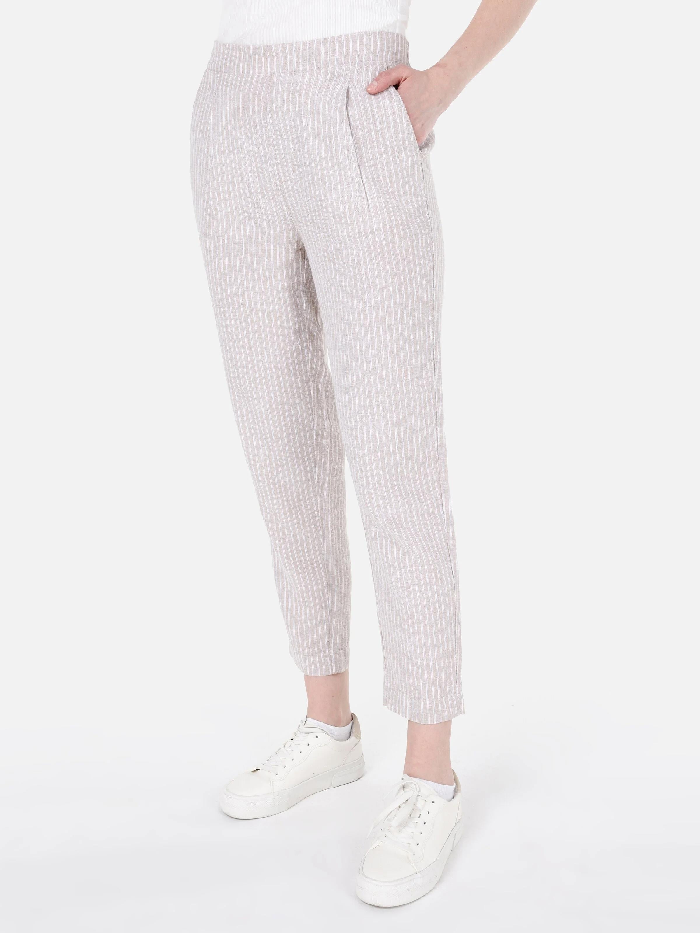 DOKUMA ALT KADIN PANTOLON Regular Fit