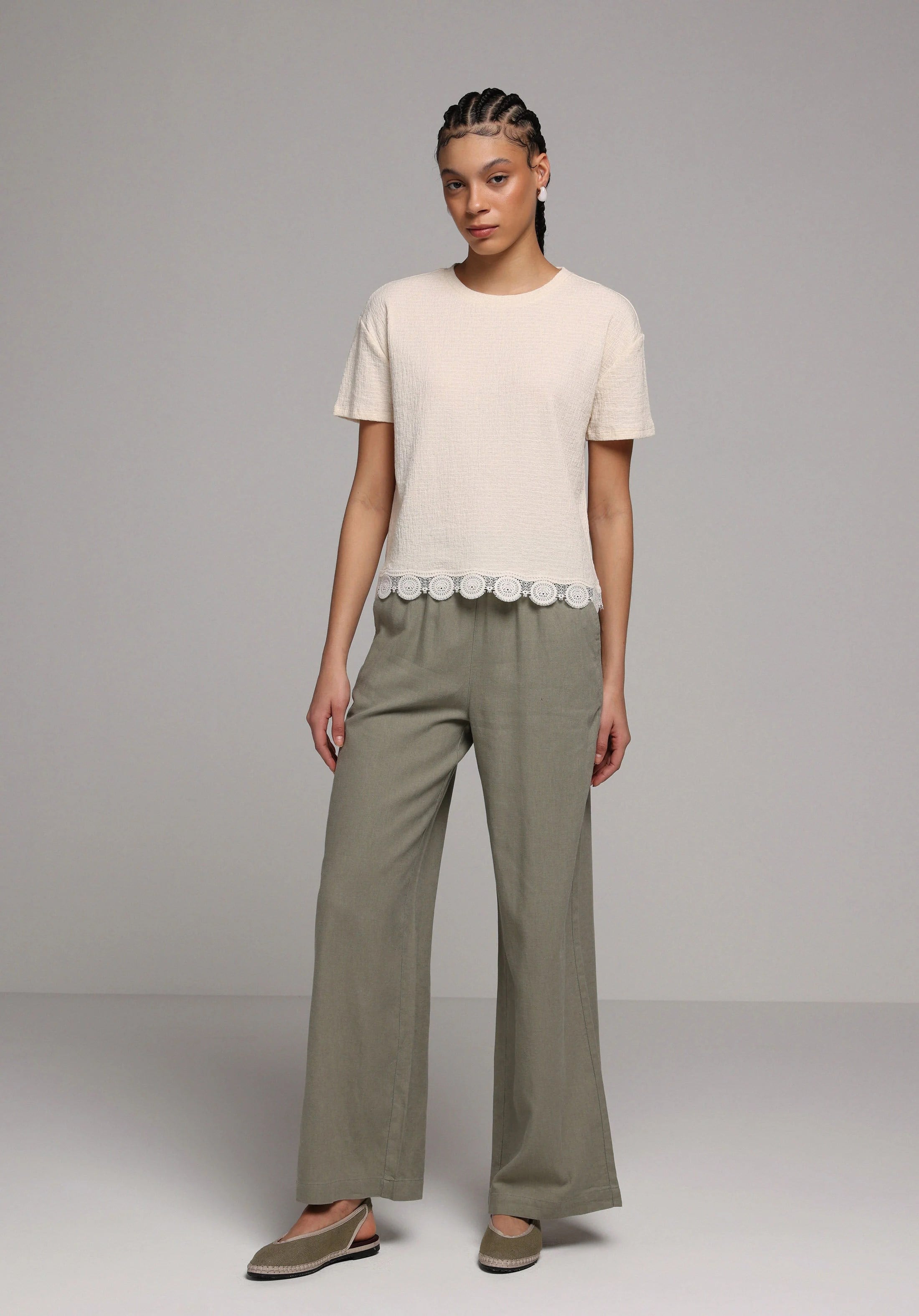 DOKUMA ALT KADIN PANTOLON Regular Fit