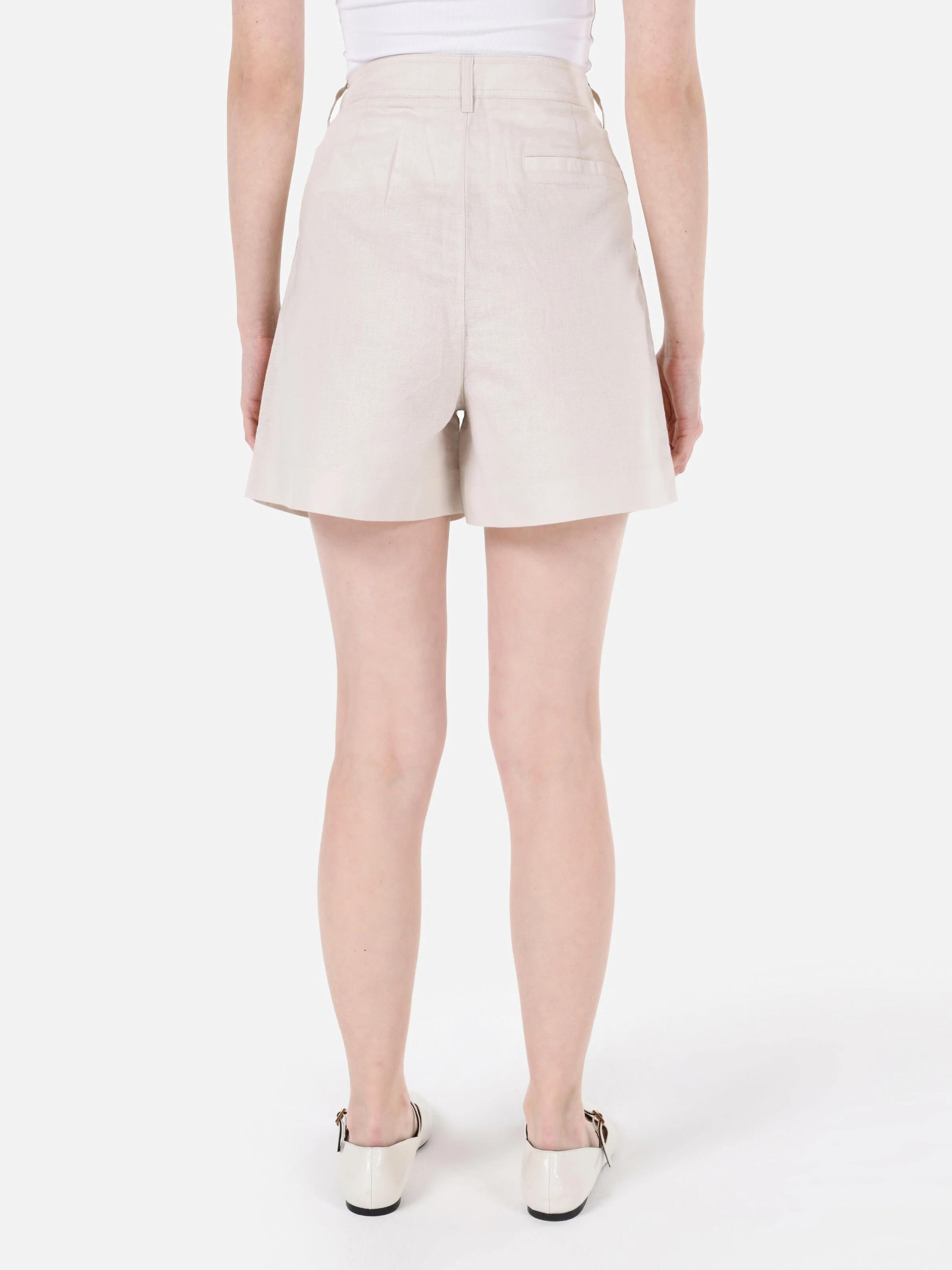 DOKUMA ALT KADIN ŞORT Regular Fit