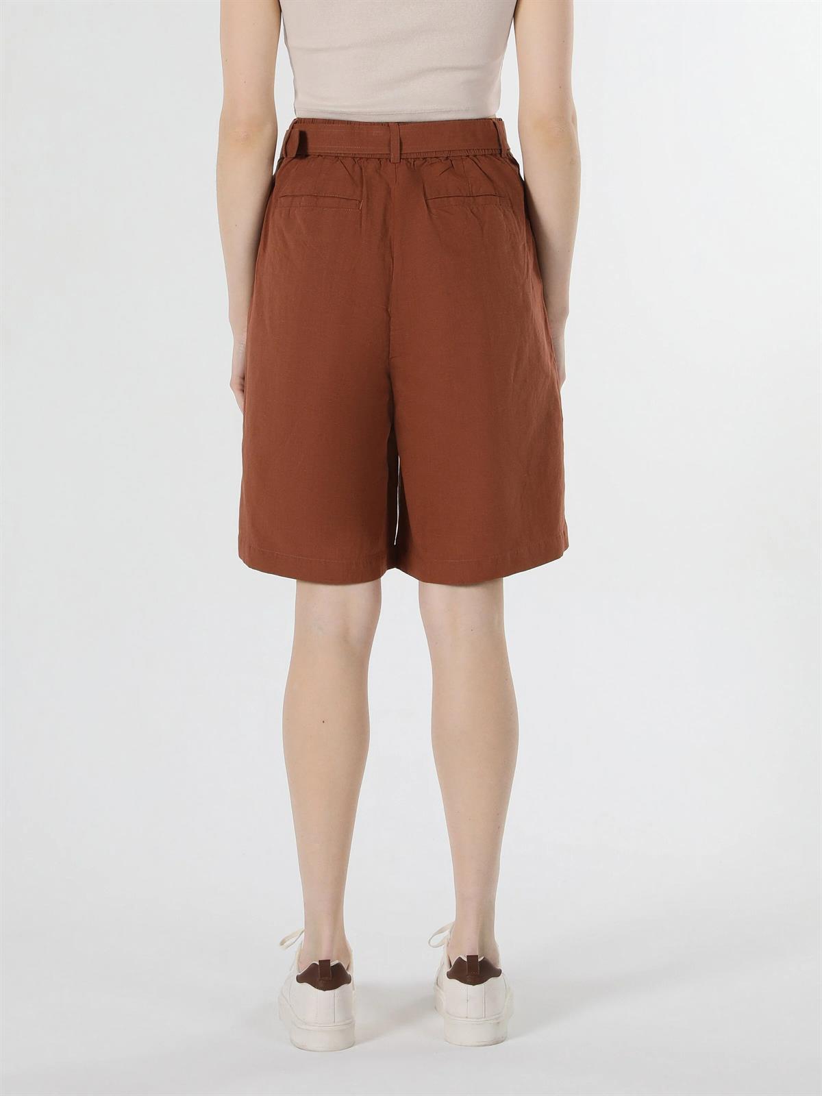 DOKUMA ALT KADIN ŞORT Regular Fit