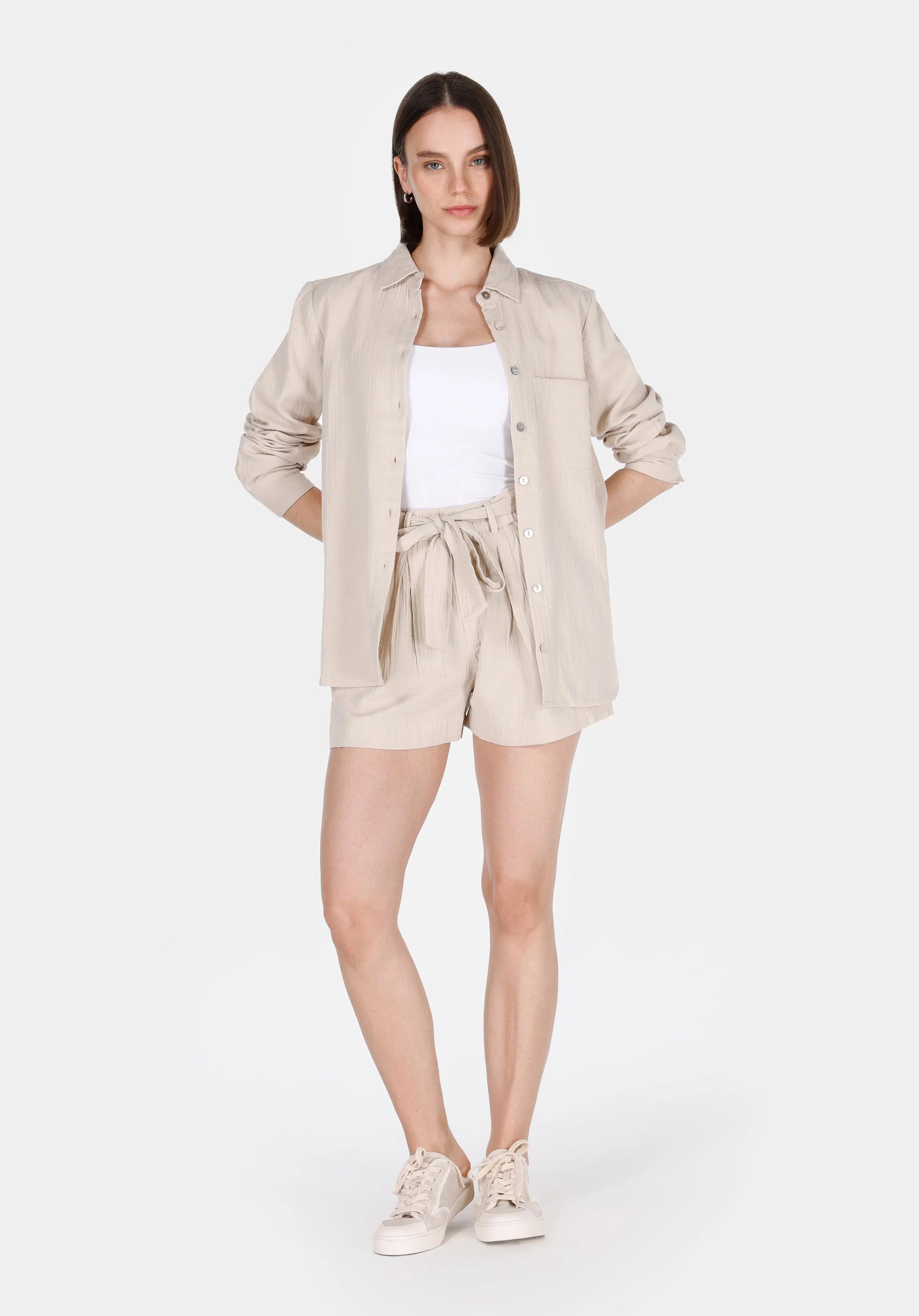 DOKUMA ALT KADIN ŞORT Regular Fit