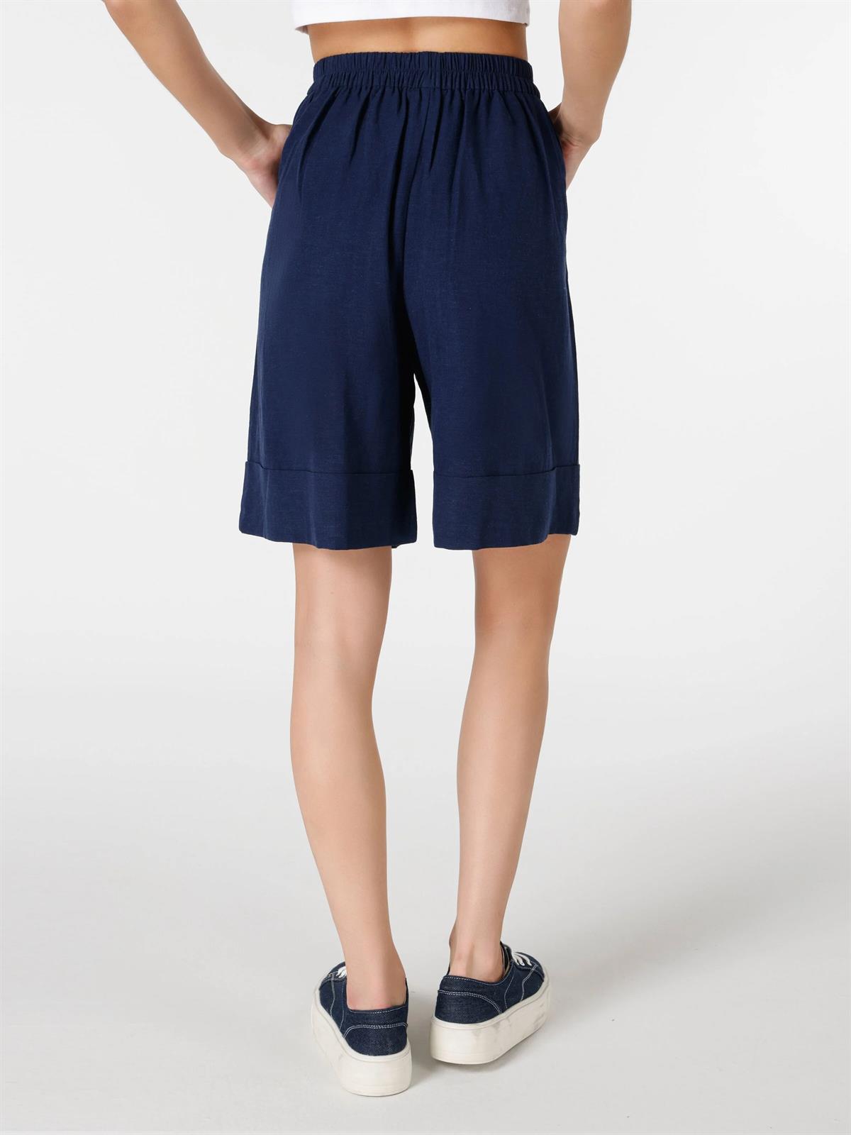 DOKUMA ALT KADIN ŞORT Regular Fit