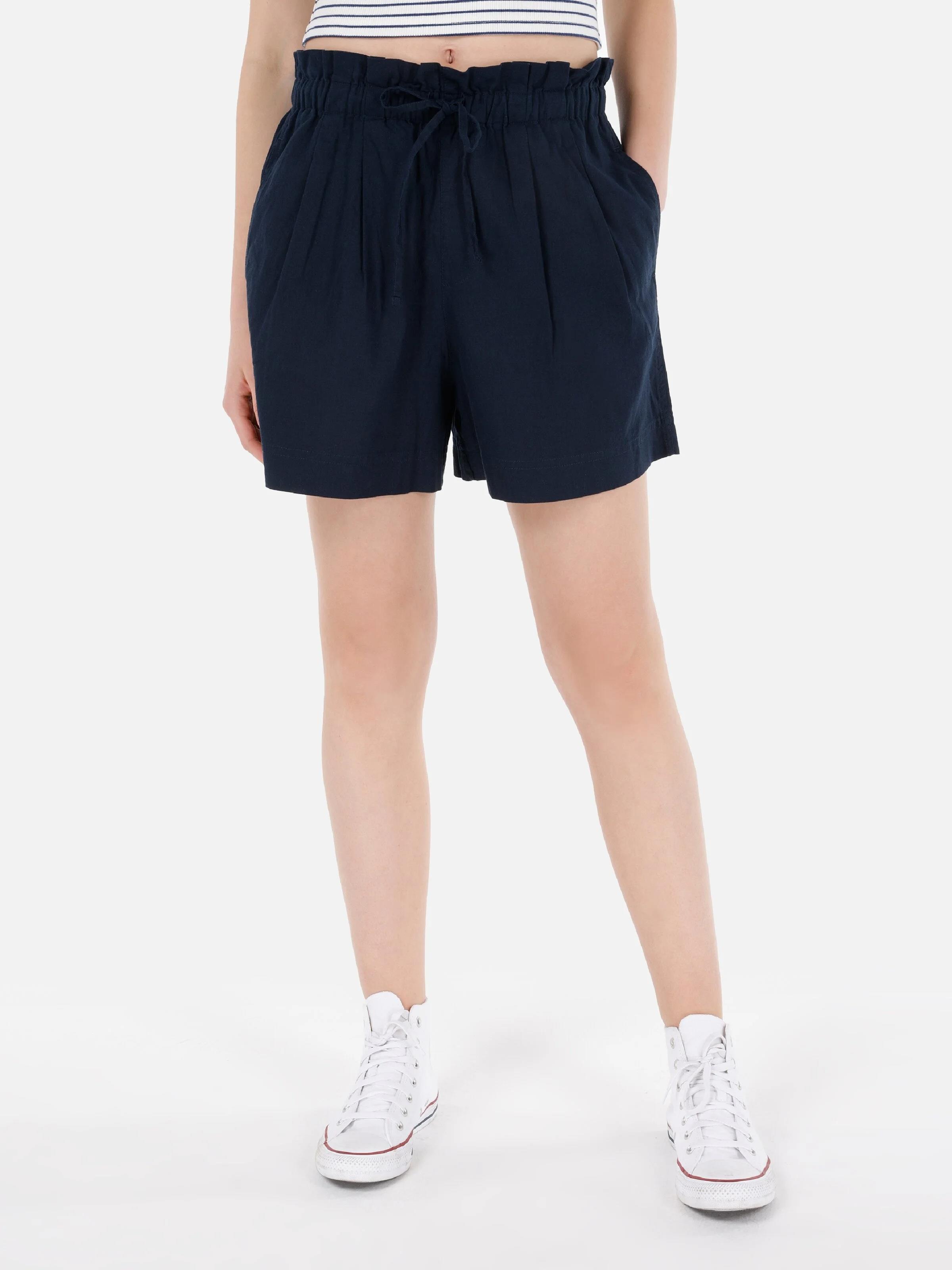 DOKUMA ALT KADIN ŞORT Regular Fit