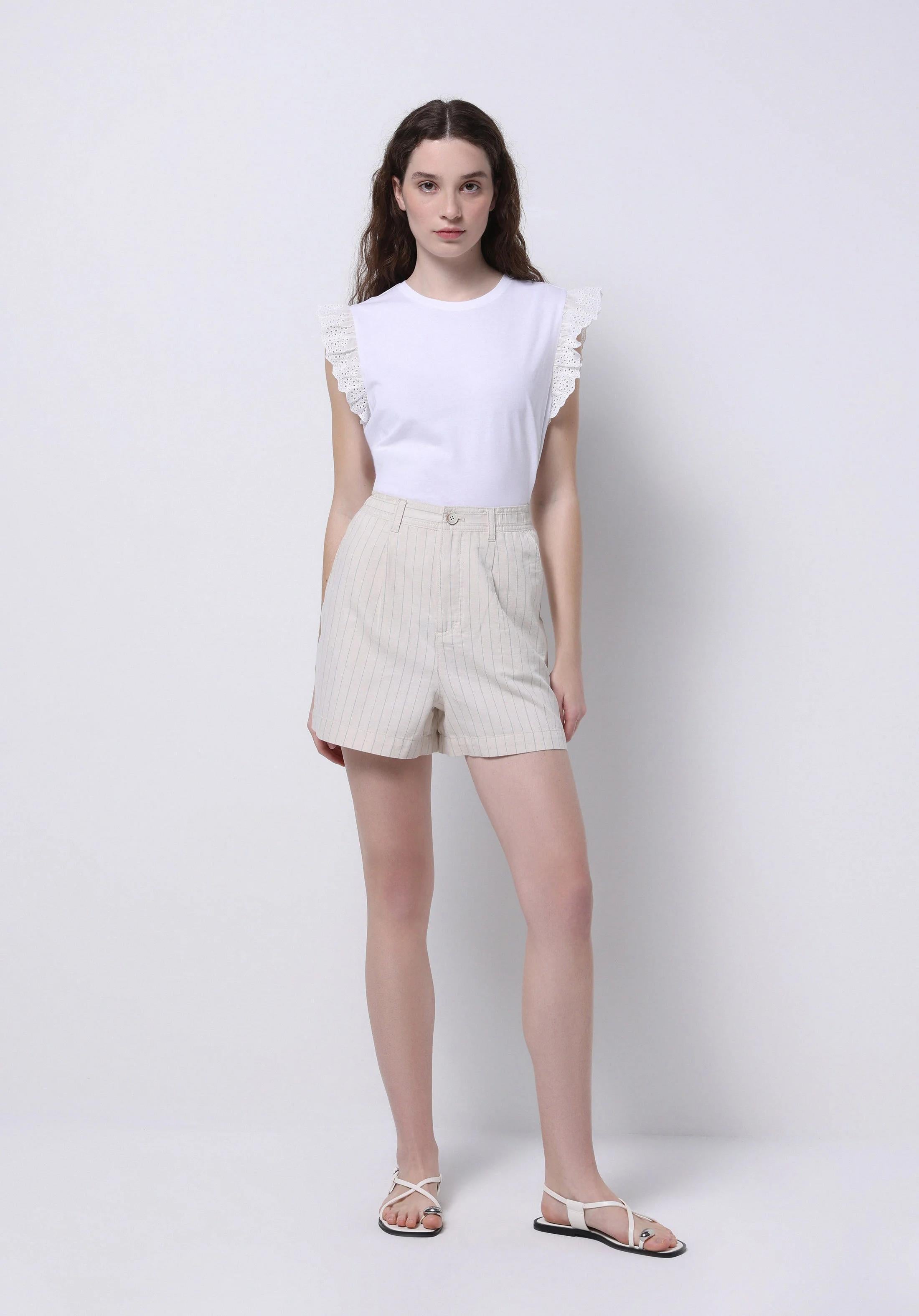 DOKUMA ALT KADIN ŞORT Regular Fit