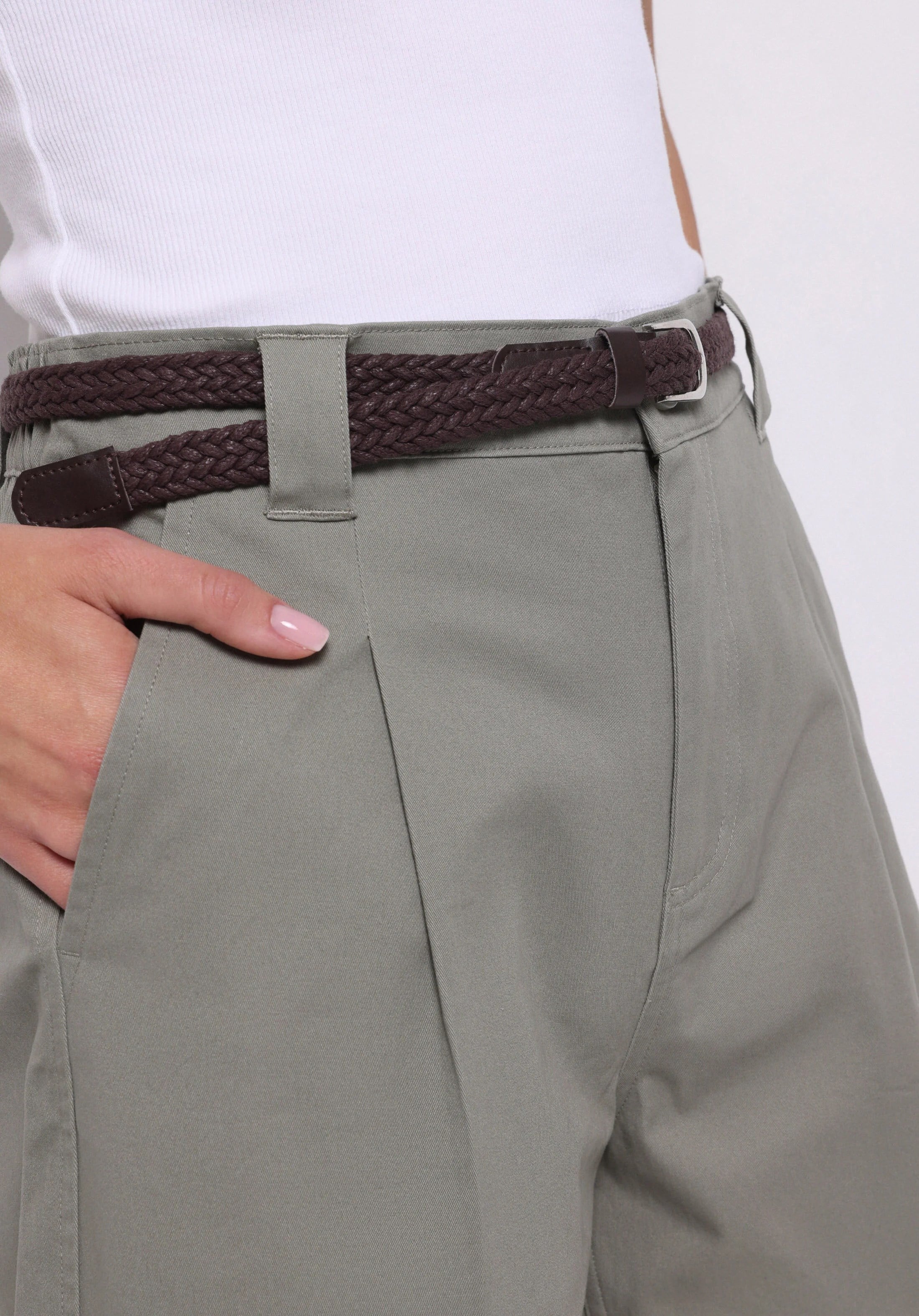 DOKUMA ALT KADIN ŞORT Regular Fit