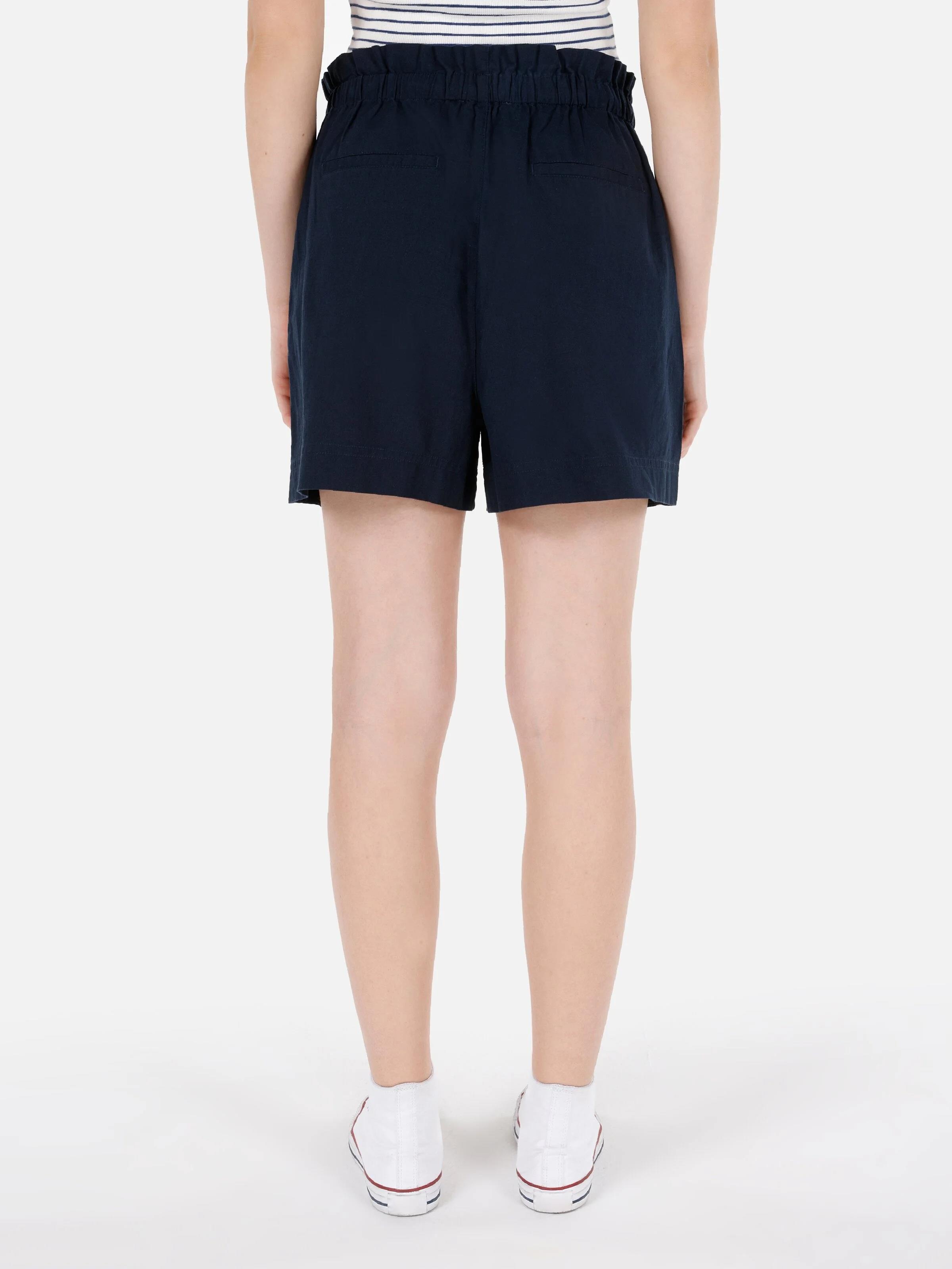 DOKUMA ALT KADIN ŞORT Regular Fit