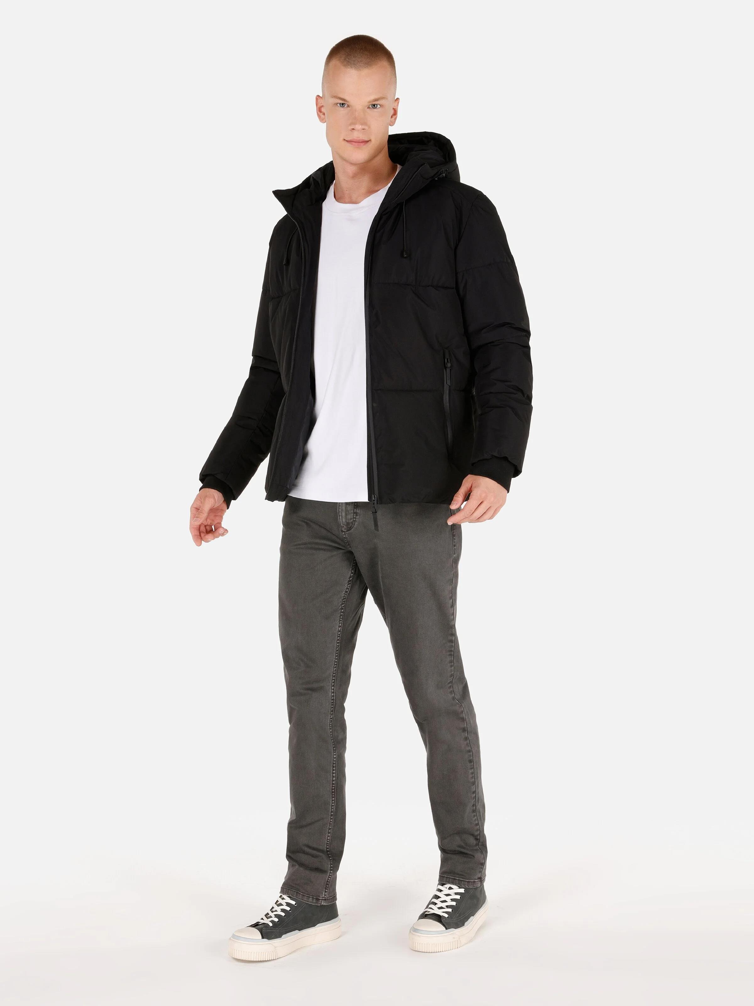 DOKUMA DIŞ ERKEK MONT Slim Fit