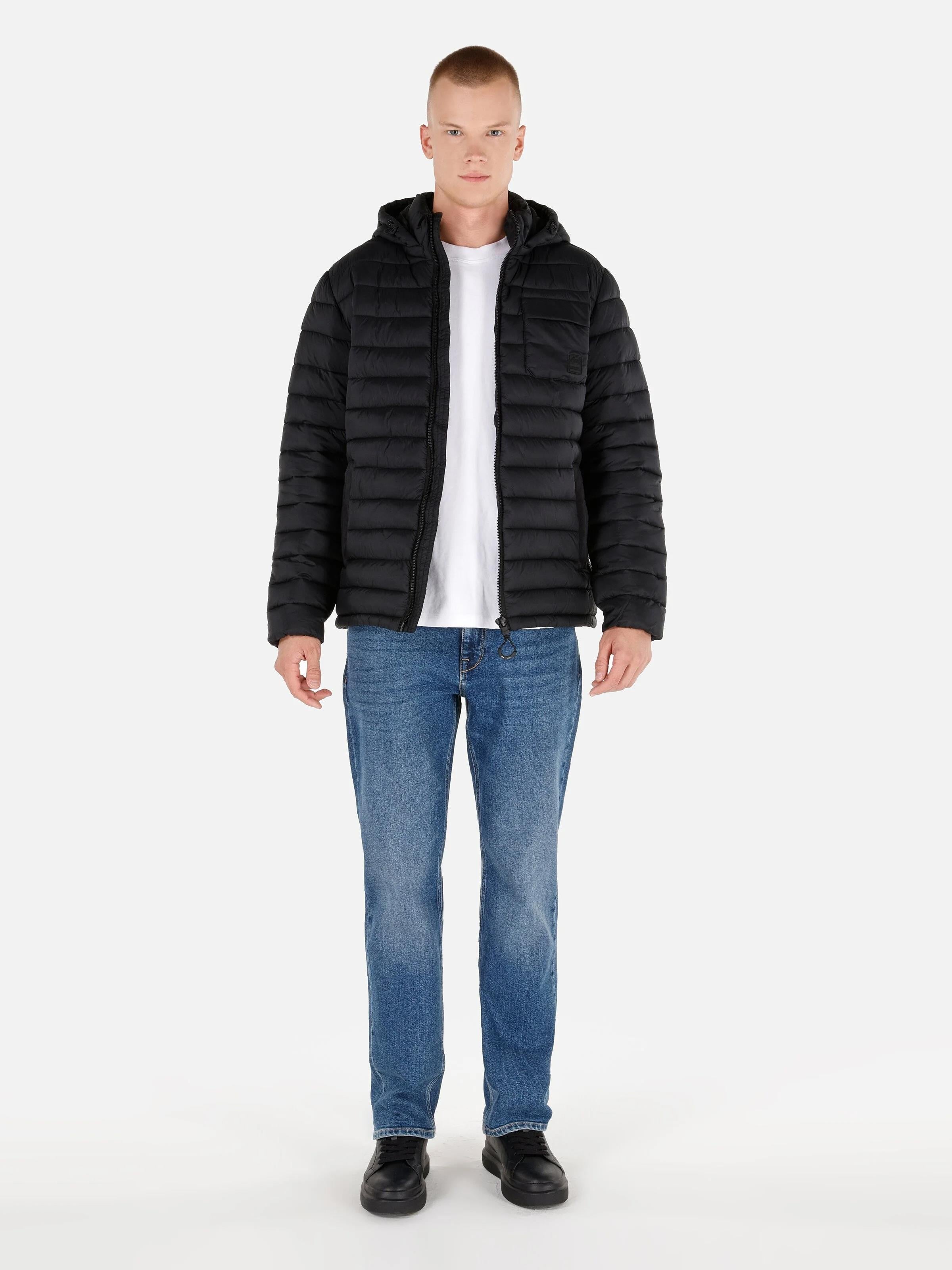 DOKUMA DIŞ ERKEK MONT Slim Fit