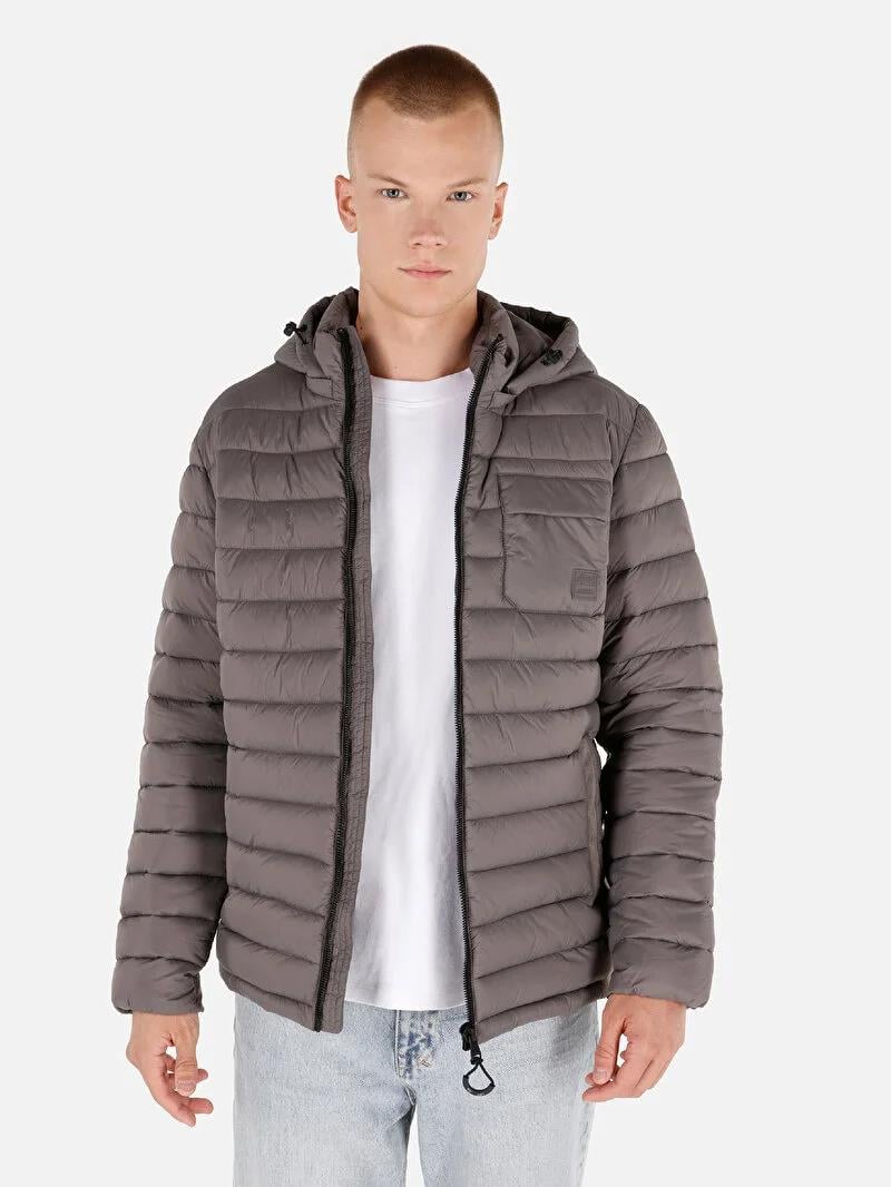 DOKUMA DIŞ ERKEK MONT Slim Fit