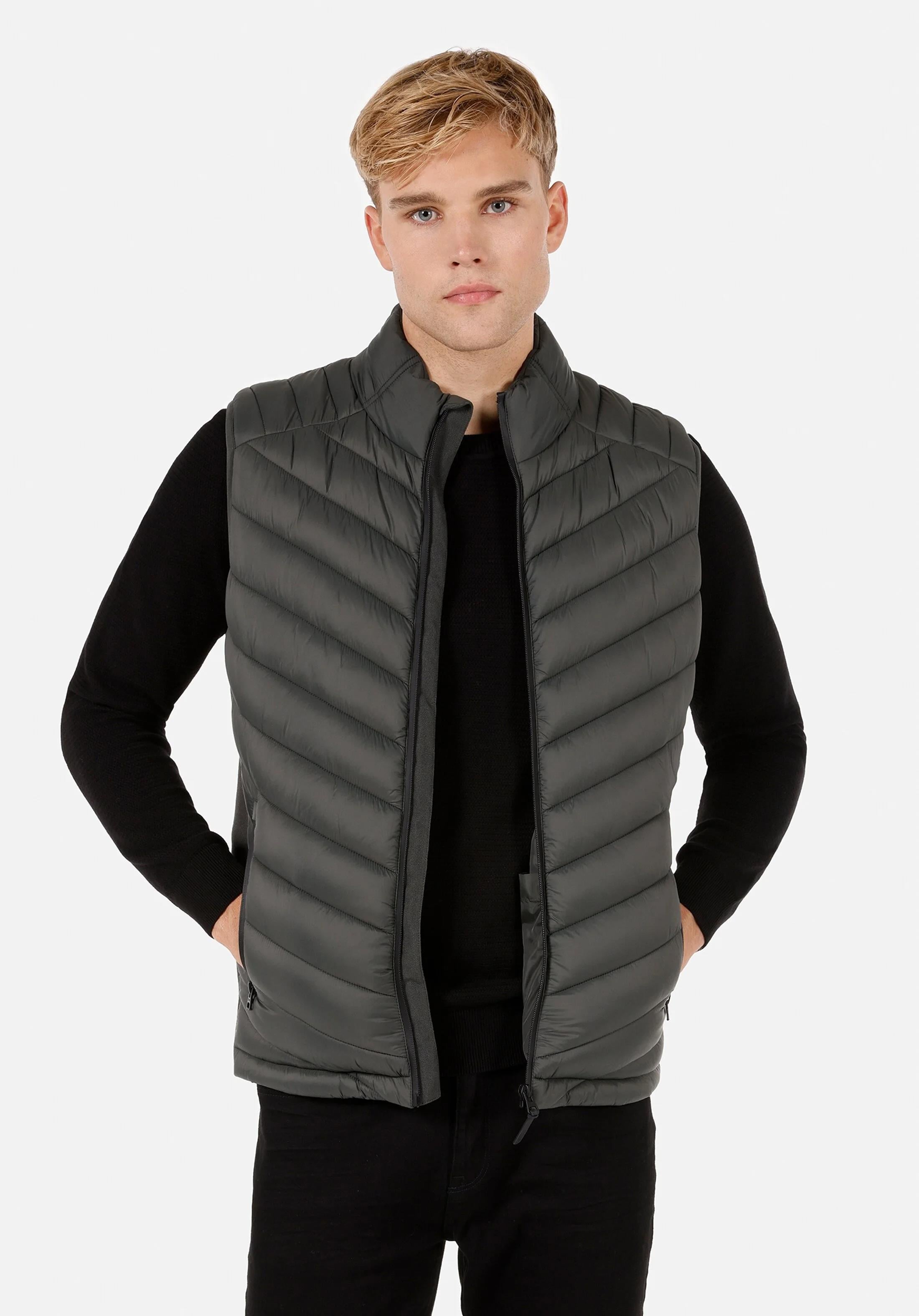 DOKUMA DIŞ ERKEK YELEK Regular Fit