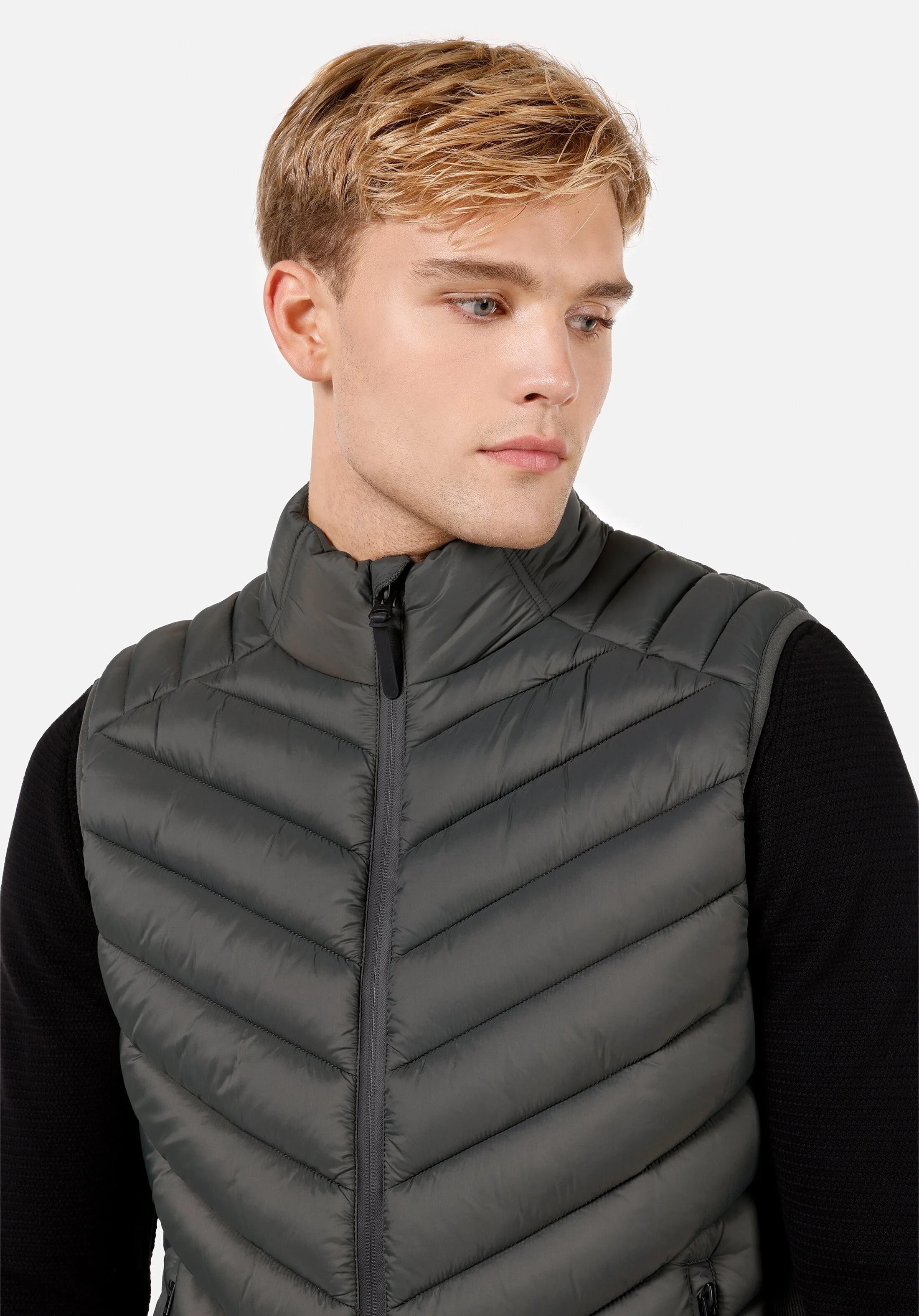 DOKUMA DIŞ ERKEK YELEK Regular Fit