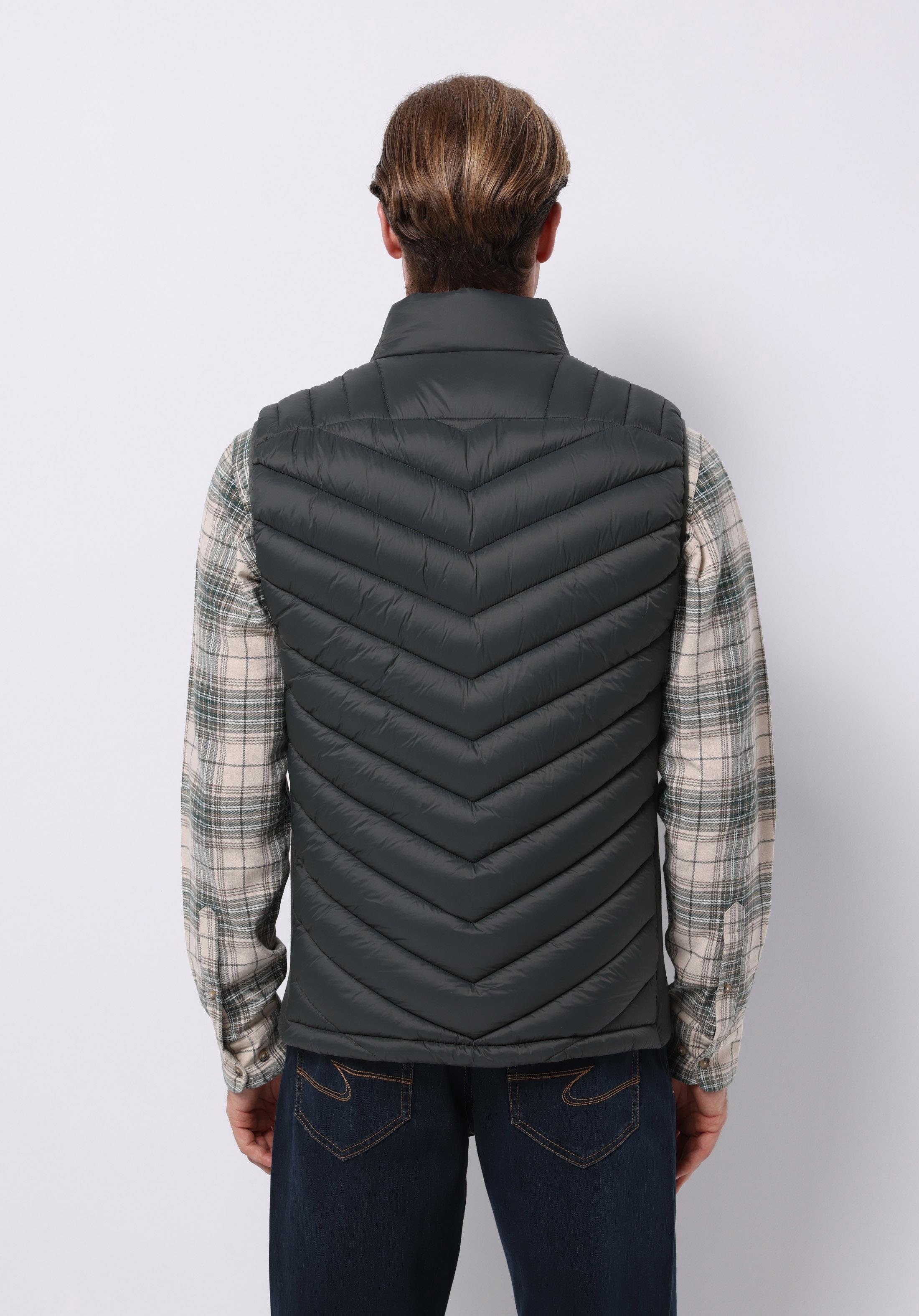 DOKUMA DIŞ ERKEK YELEK Slim Fit