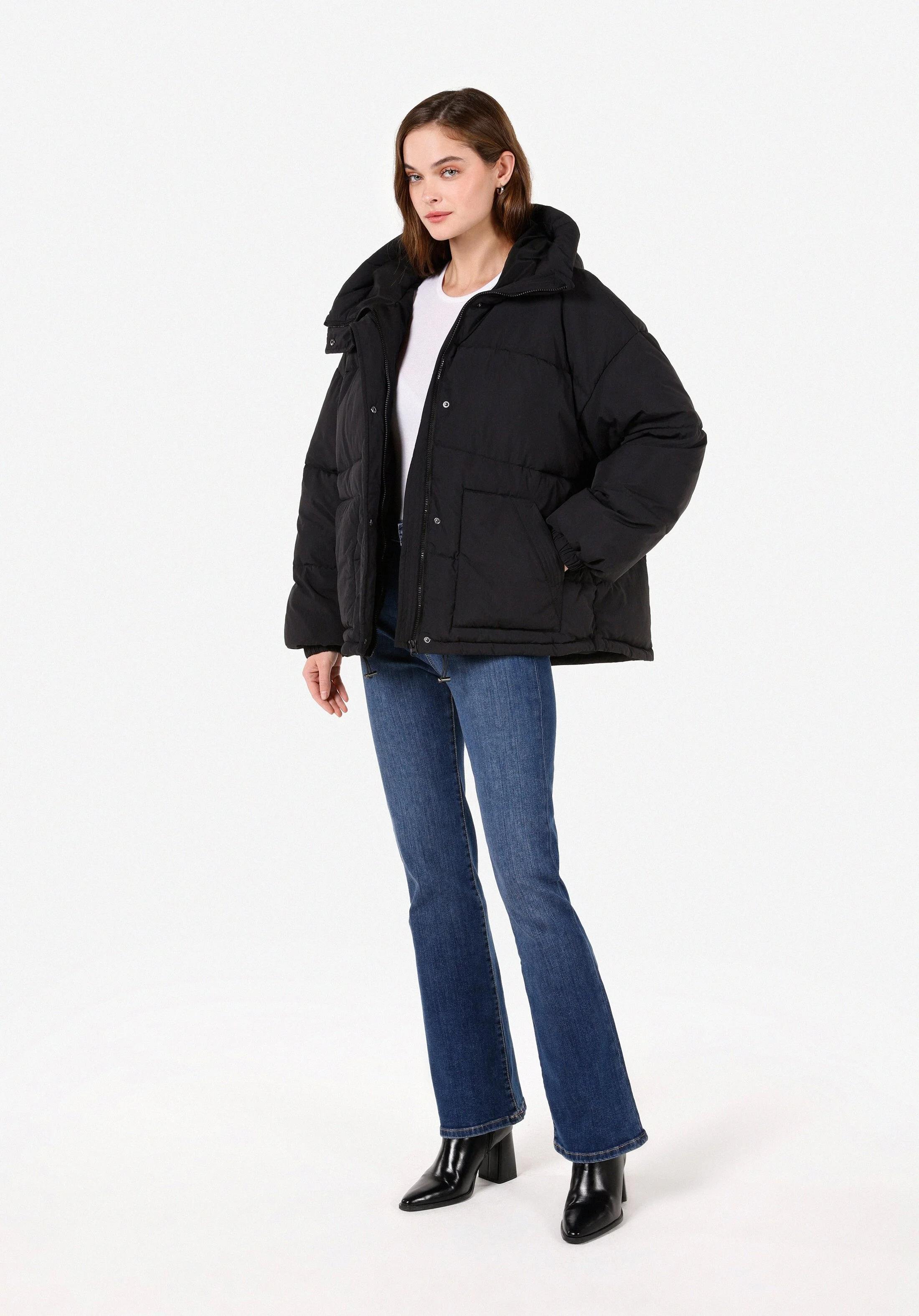 DOKUMA DIŞ KADIN MONT Regular Fit