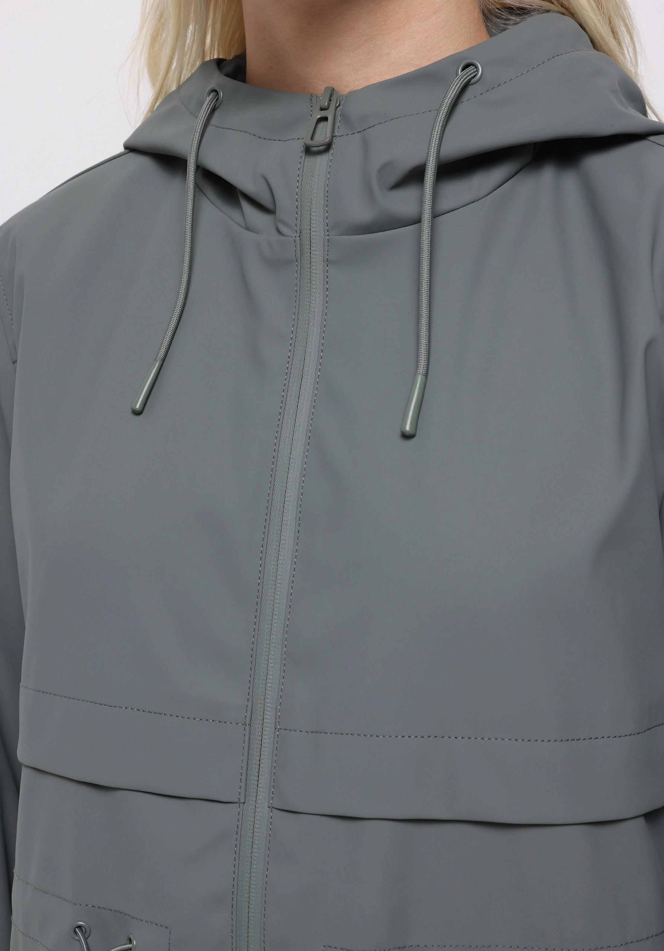 DOKUMA DIŞ KADIN YAĞMURLUK Regular Fit