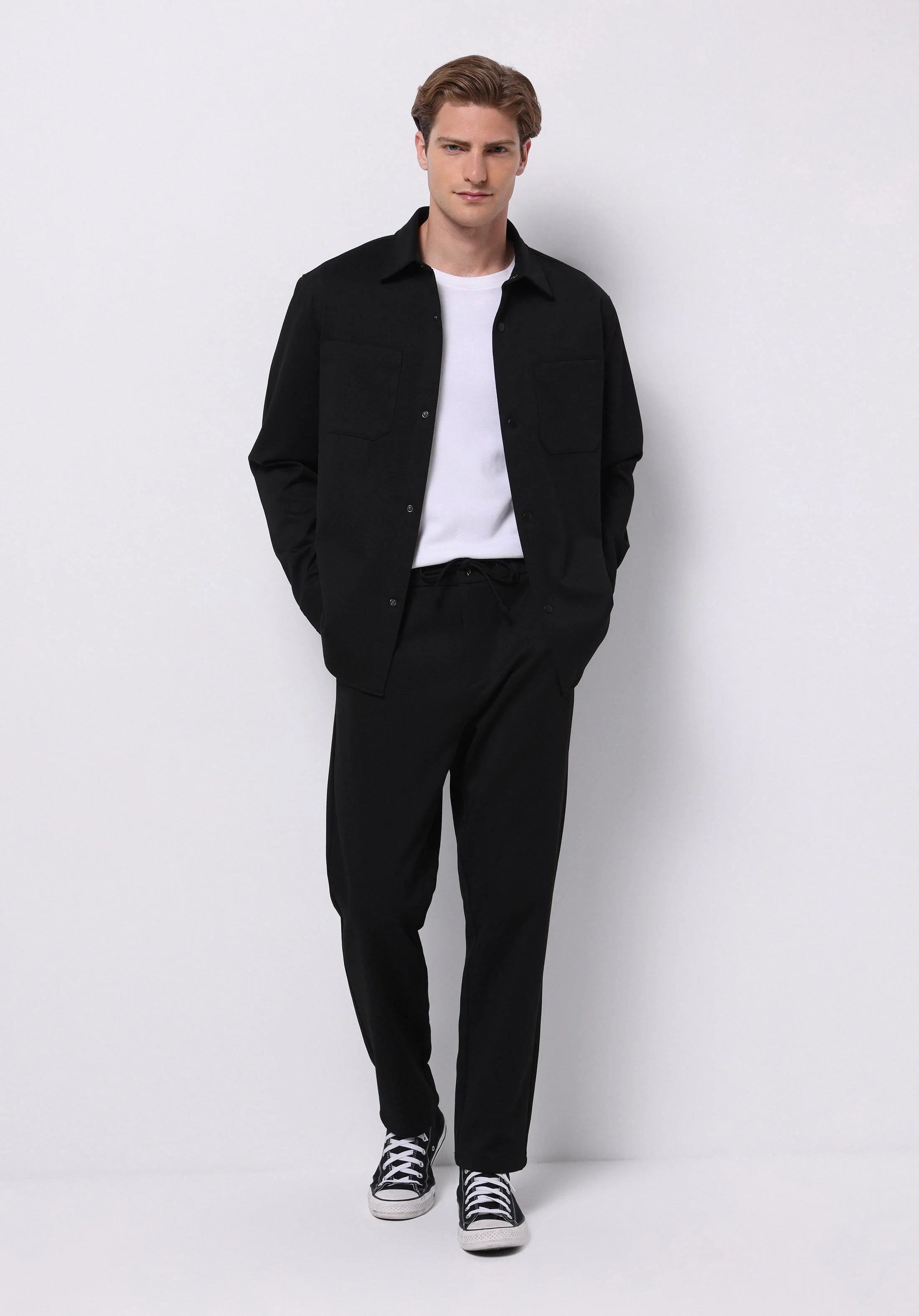 DOKUMA ÜST ERKEK SHACKET Regular Fit