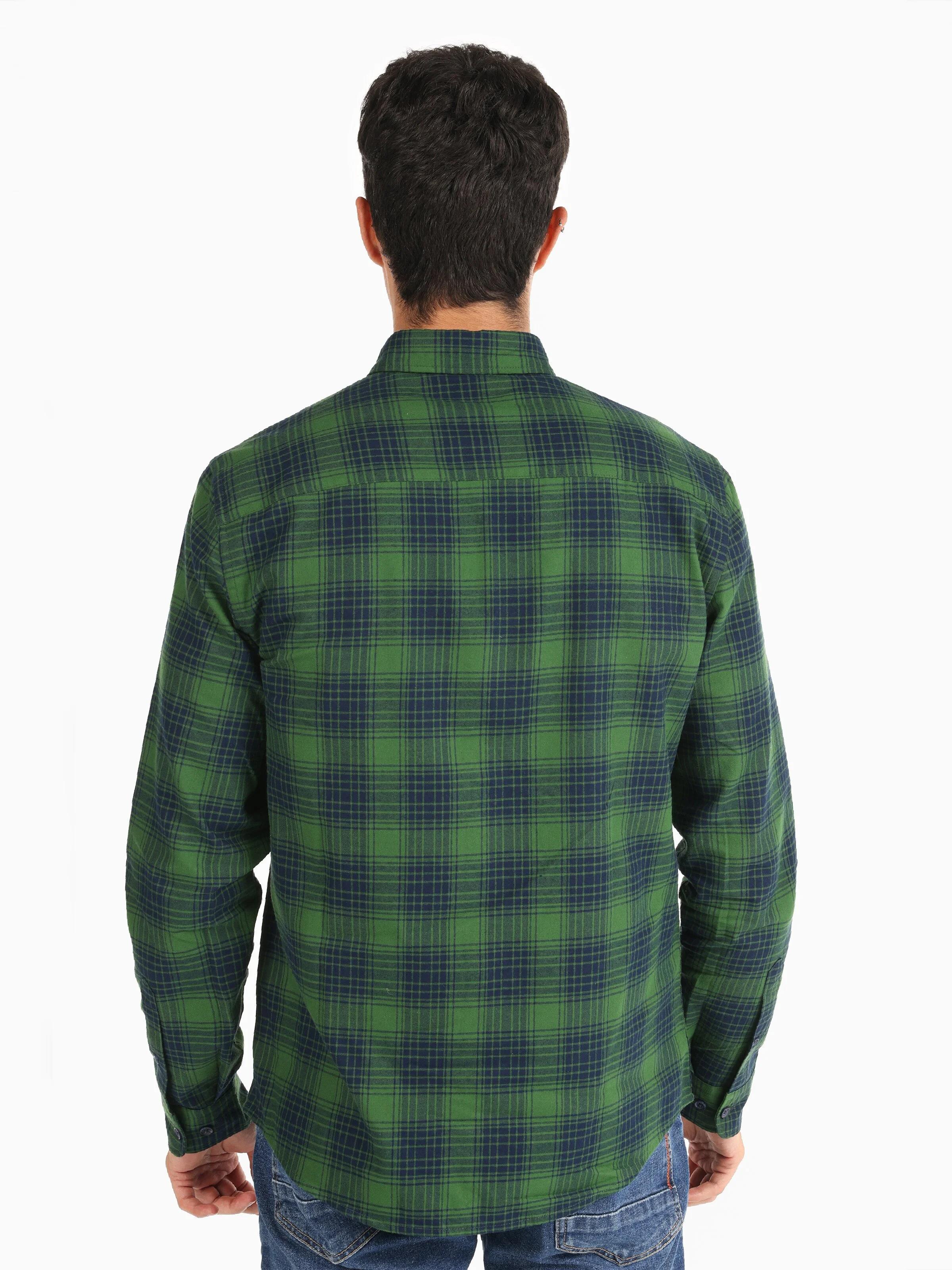 DOKUMA ÜST ERKEK UZUN KOL GÖMLEK Slim Fit