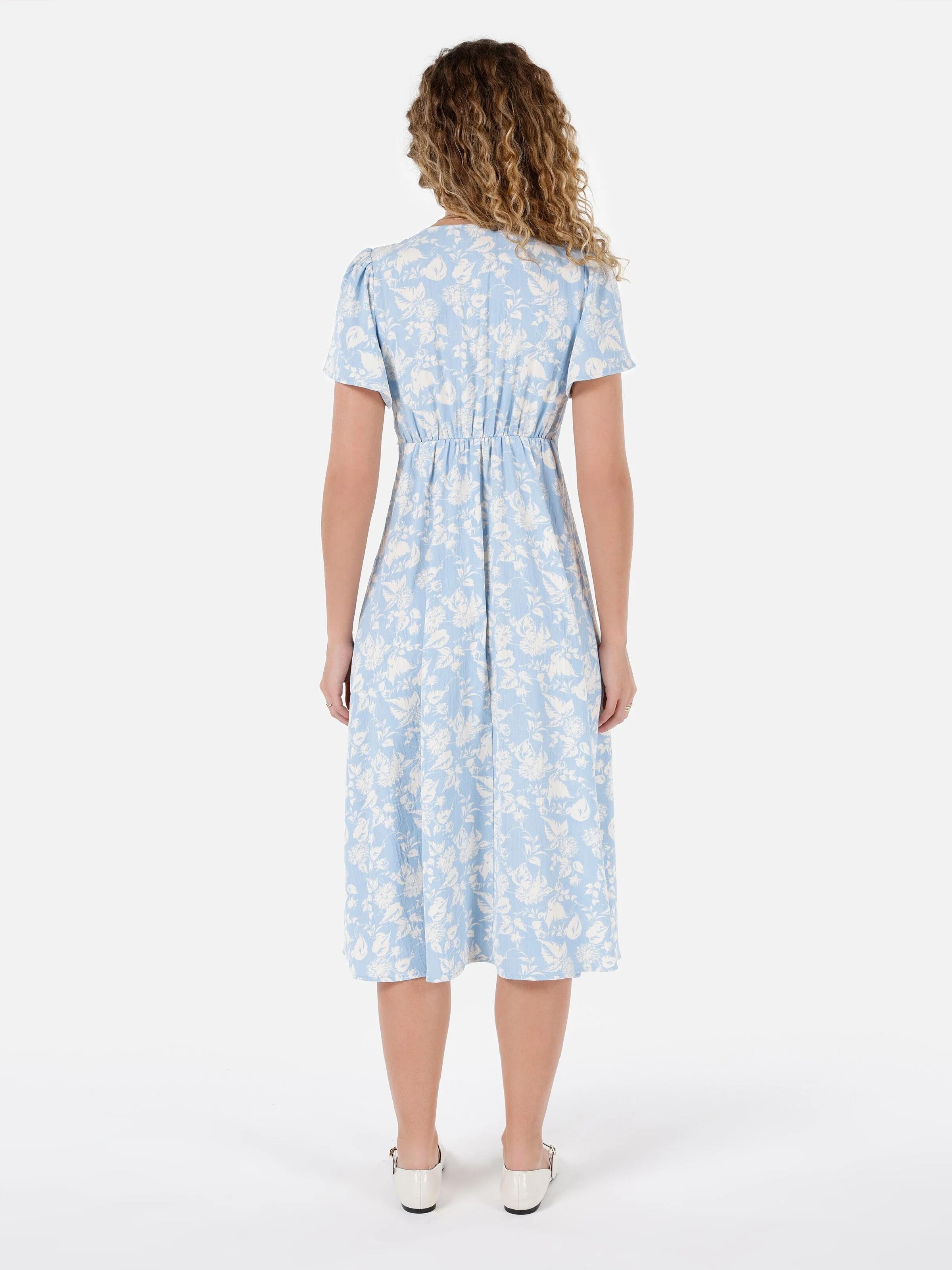 DOKUMA ÜST KADIN ELBISE Regular Fit