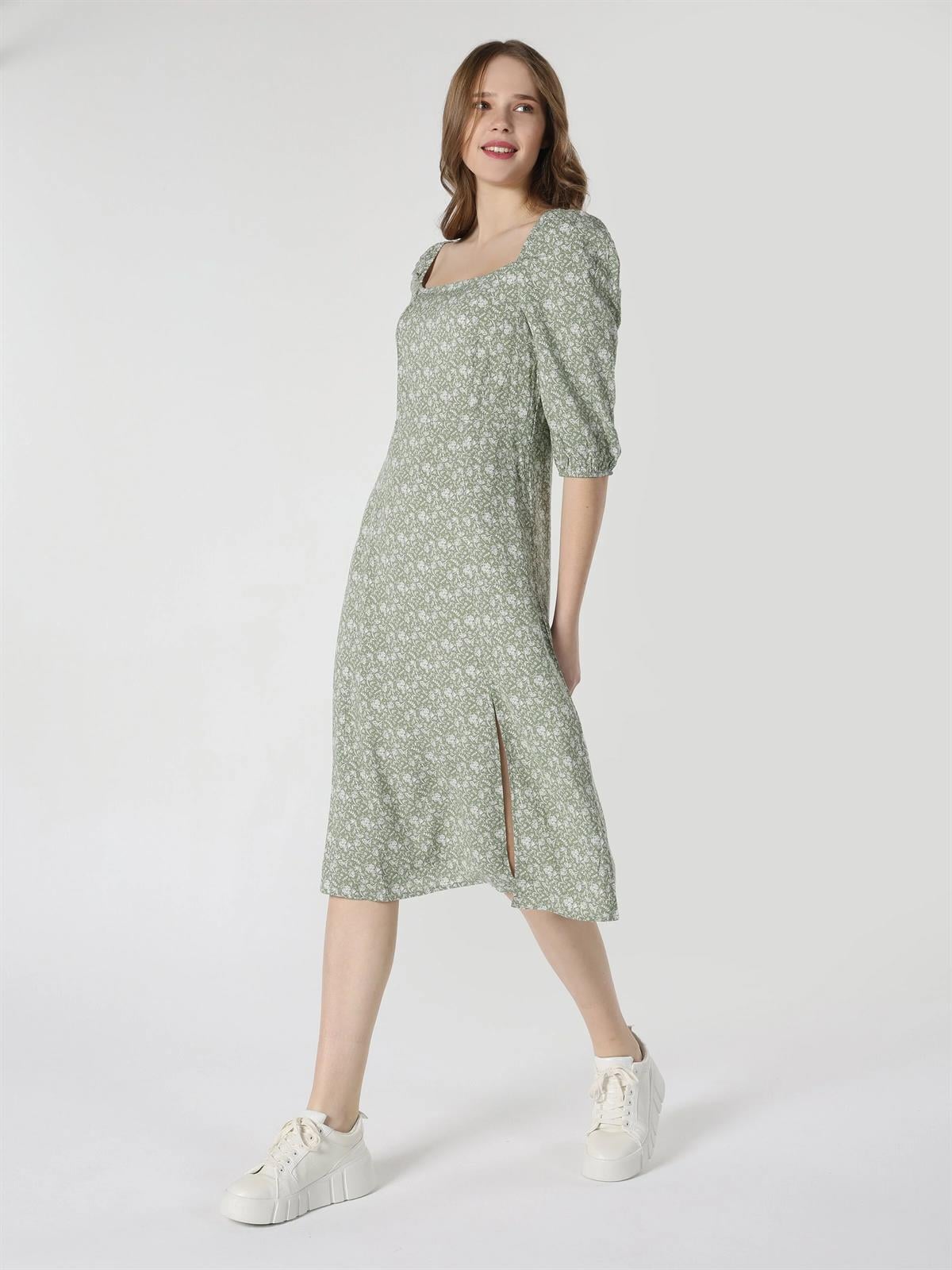 DOKUMA ÜST KADIN ELBISE Slim Fit
