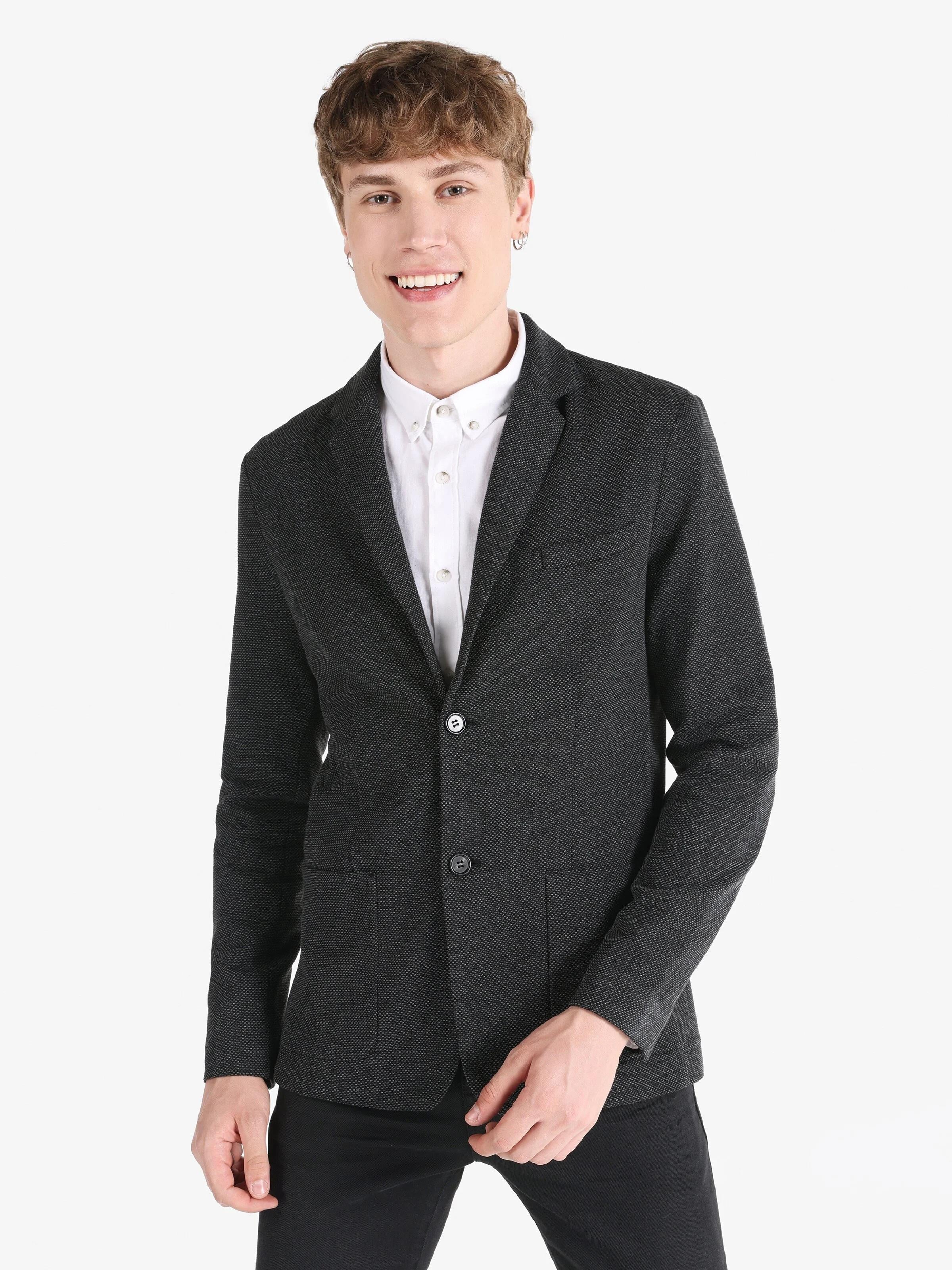 ÖRME ERKEK CEKET Slim Fit