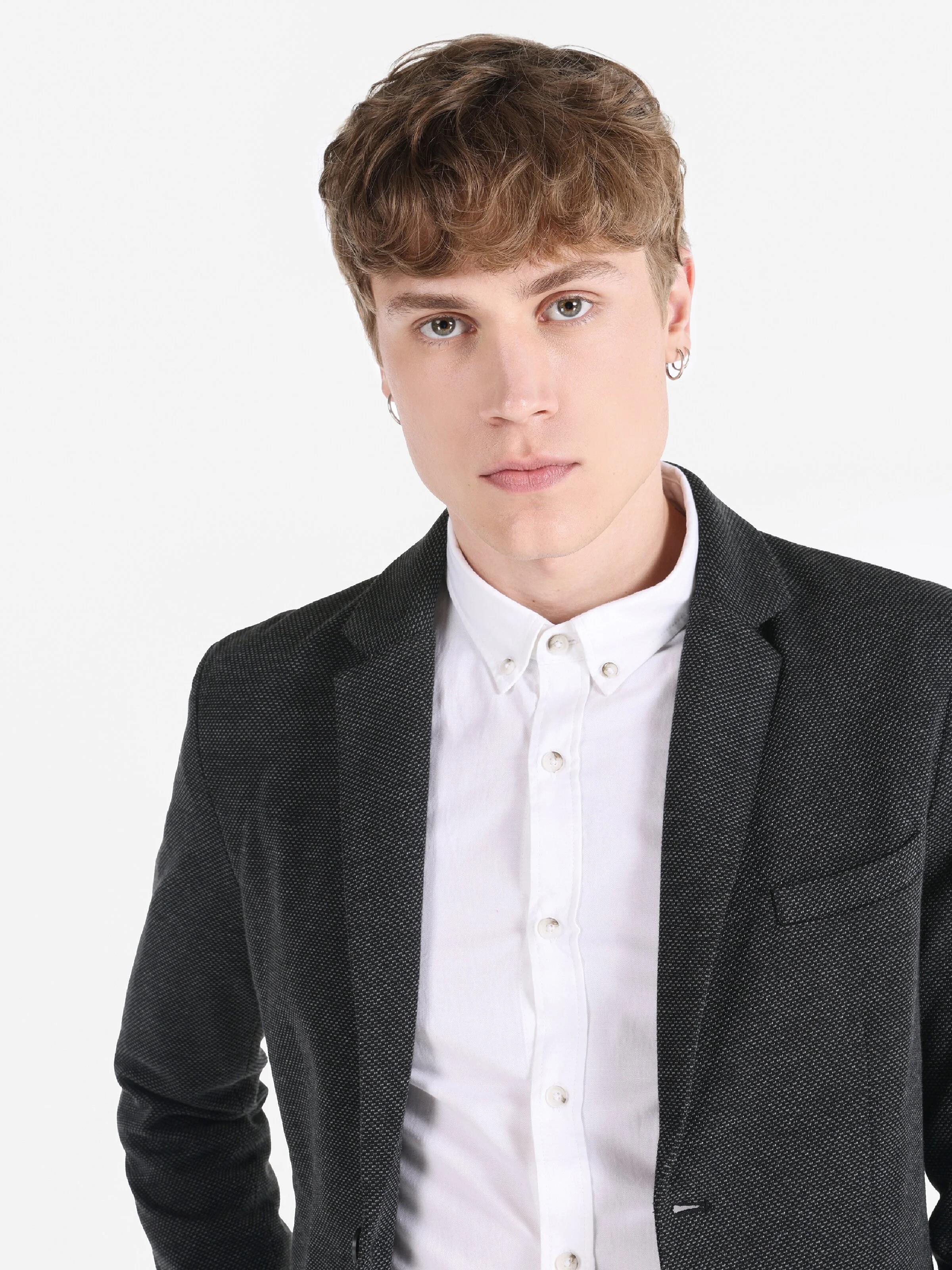 ÖRME ERKEK CEKET Slim Fit