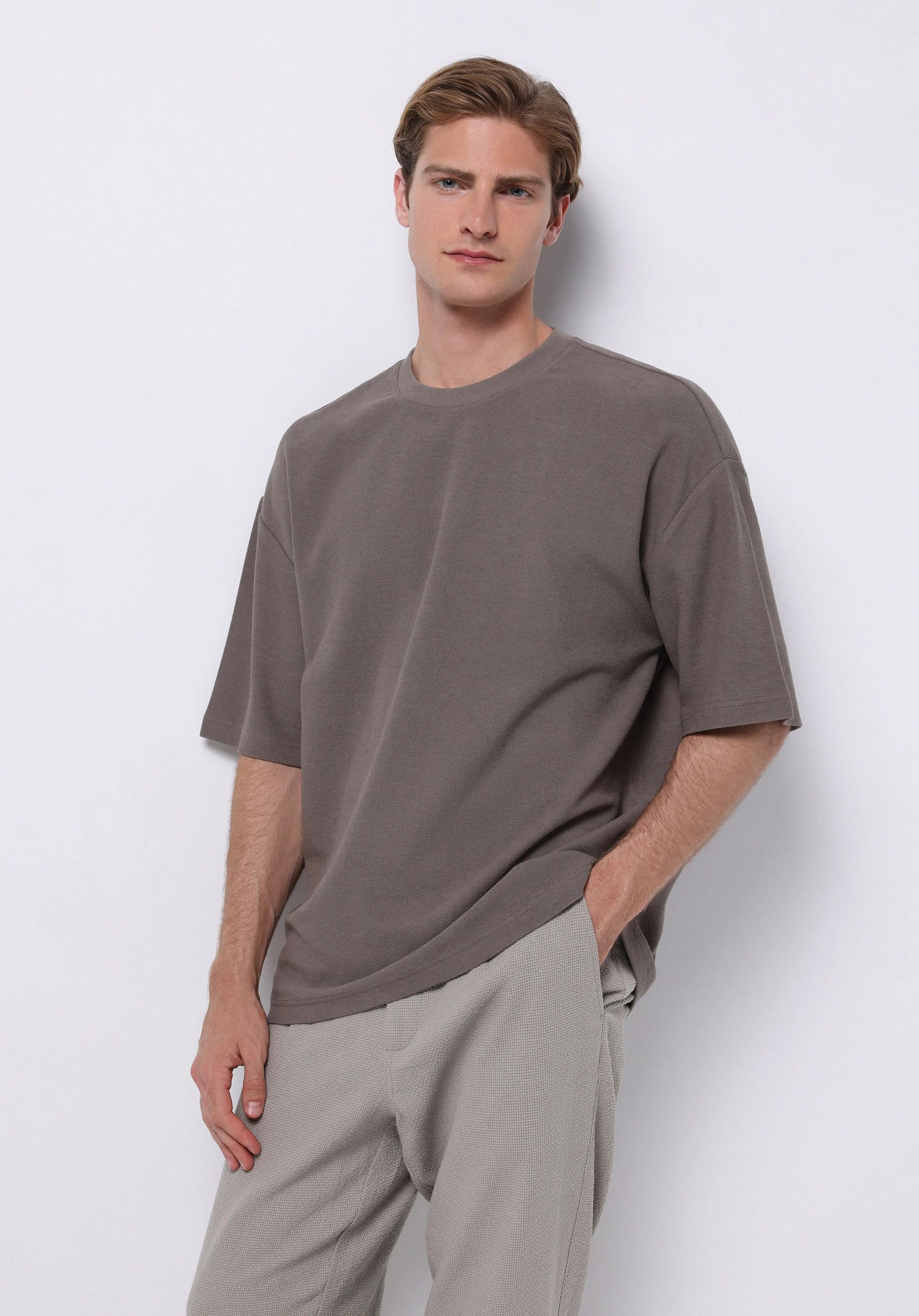 ÖRME ERKEK KISA KOL T-SHIRT Oversize Fit