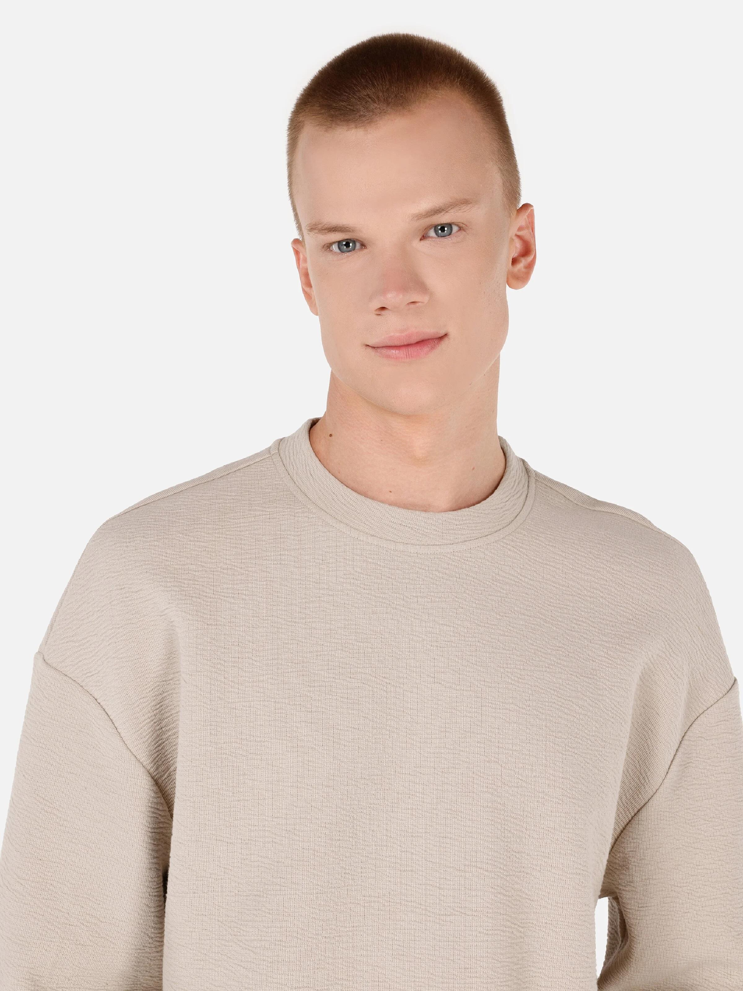 ÖRME ERKEK UZUN KOL T-SHIRT Comfort Fit