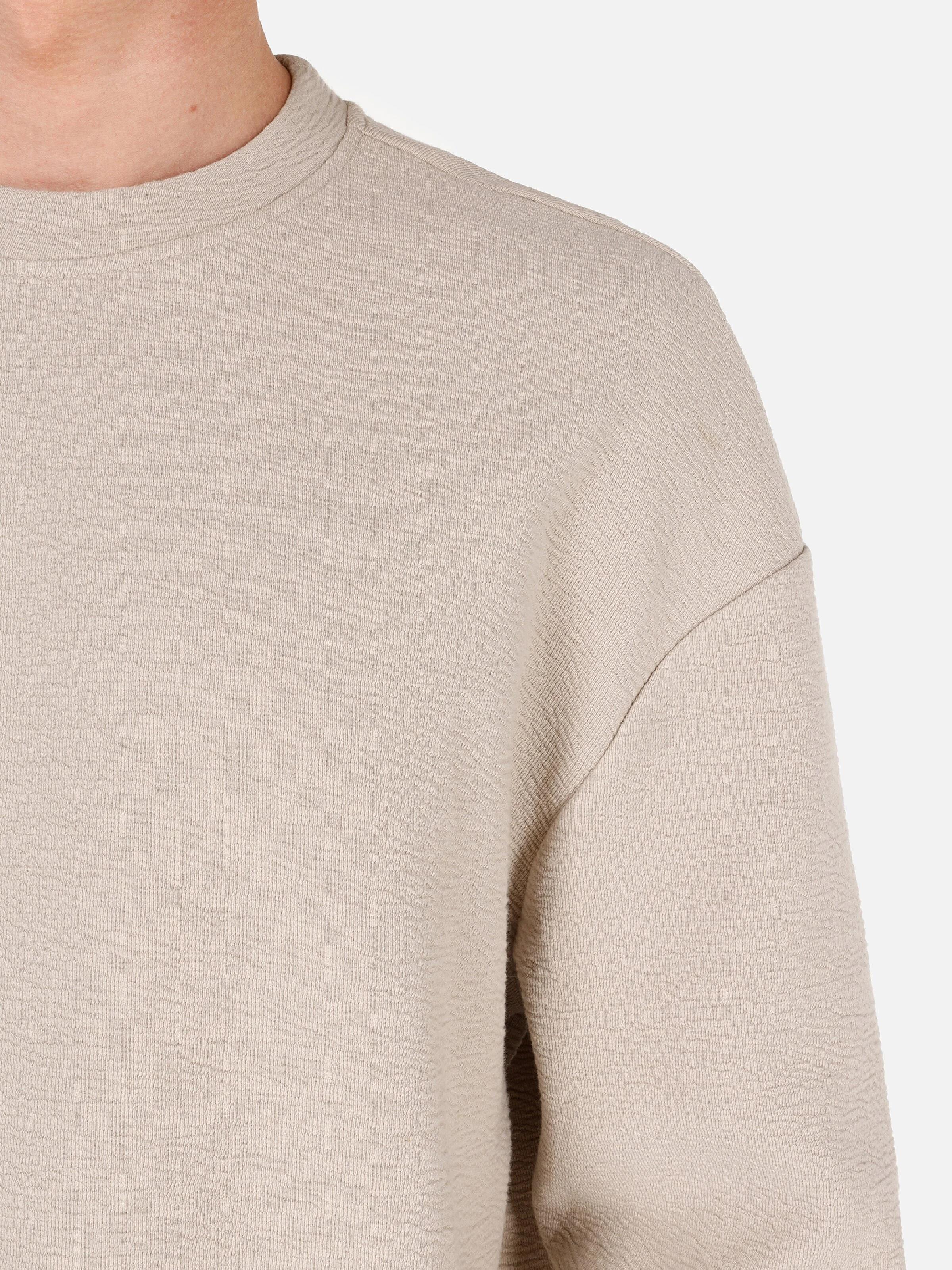 ÖRME ERKEK UZUN KOL T-SHIRT Comfort Fit