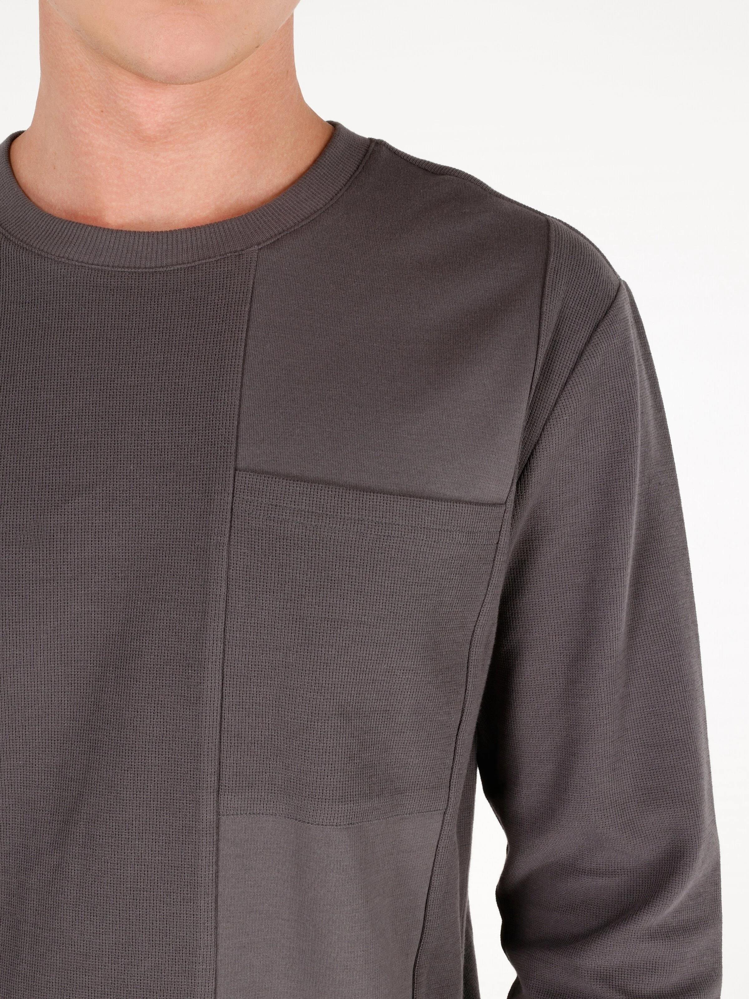ÖRME ERKEK UZUN KOL T-SHIRT Regular Fit