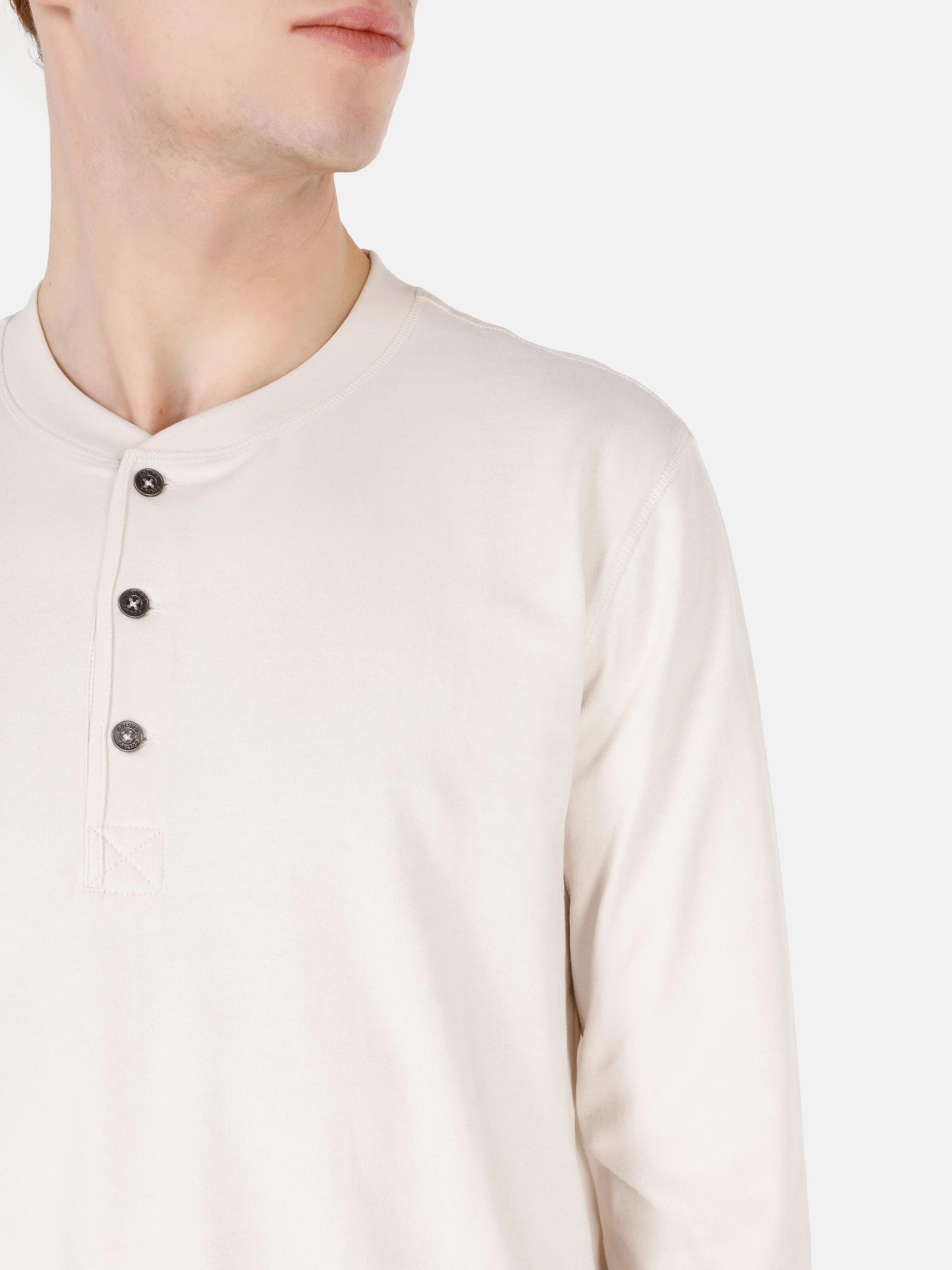 ÖRME ERKEK UZUN KOL T-SHIRT Slim Fit