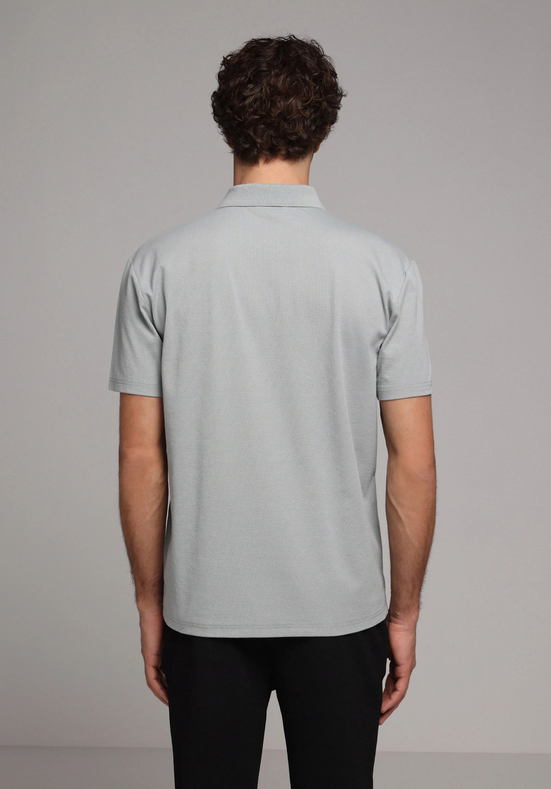 ÖRME ERKEK YAKALI KISA KOL T-SHIRT Comfort Fit