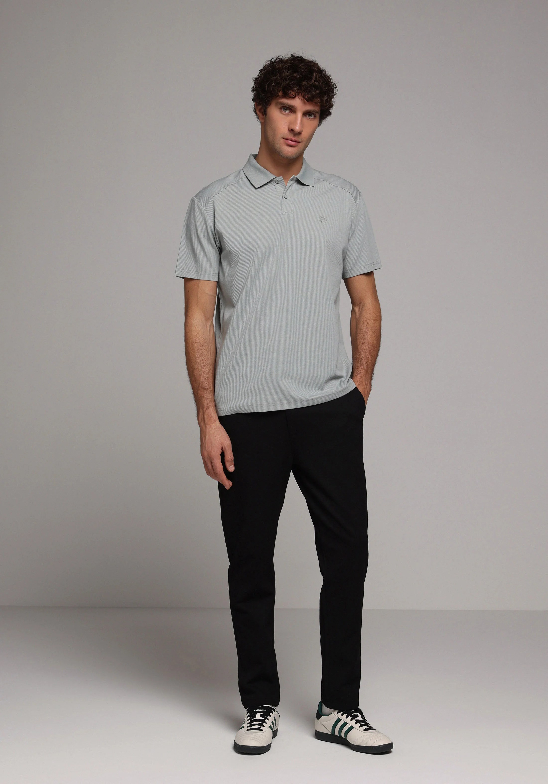 ÖRME ERKEK YAKALI KISA KOL T-SHIRT Comfort Fit